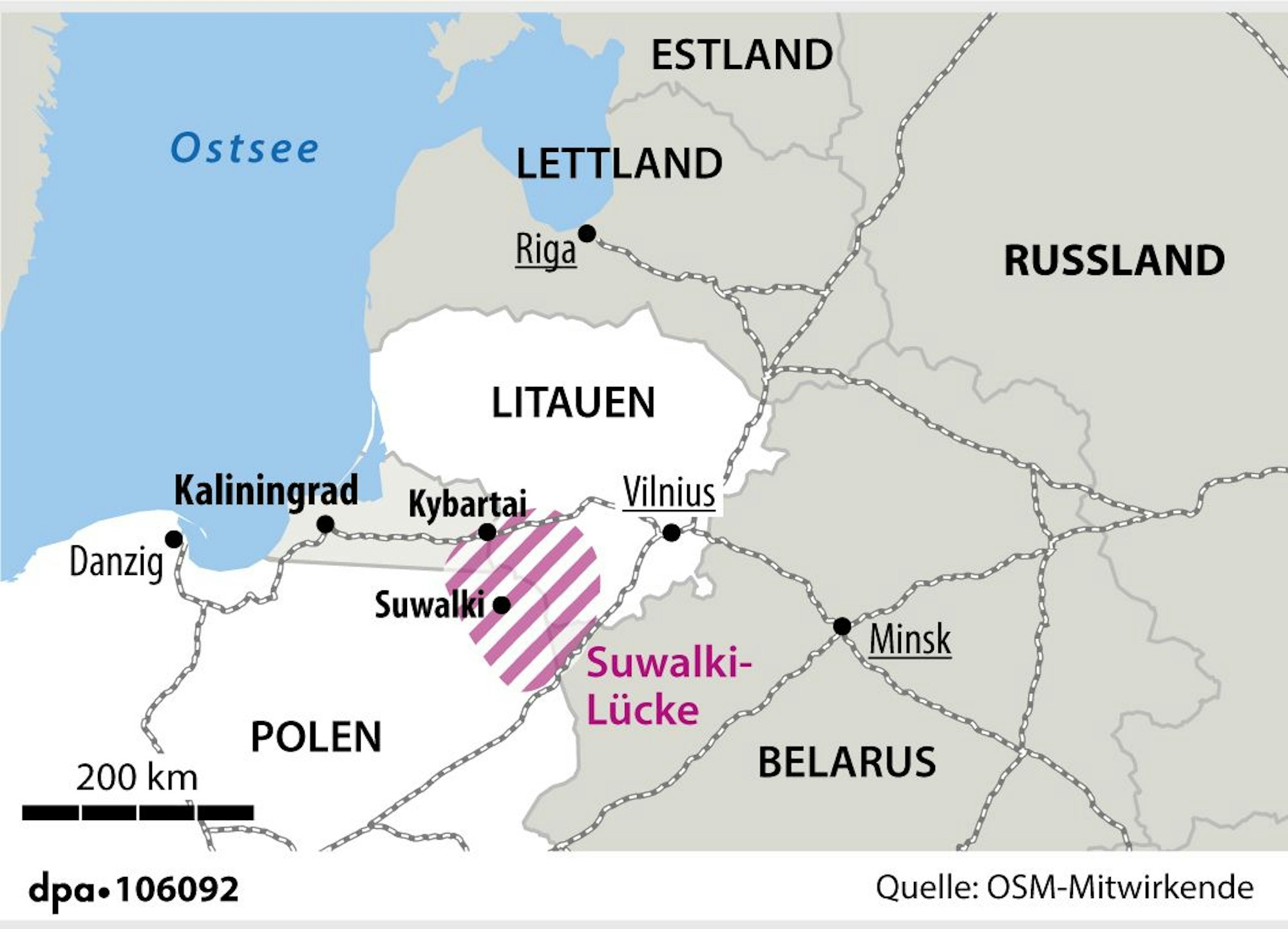 Die „Suwalki-Lücke“