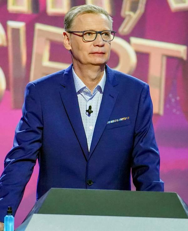 Günther Jauch in der RTL-Show „Denn sie wissen nicht, was passiert“.