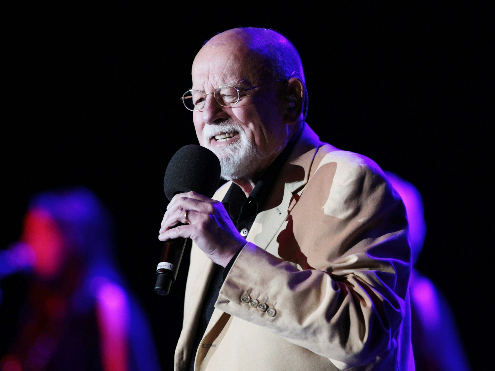 Roger Whittaker am 5. Mai 2013 bei „Wunder - Die Konzerte 2013“ in der Messehalle Erfurt.