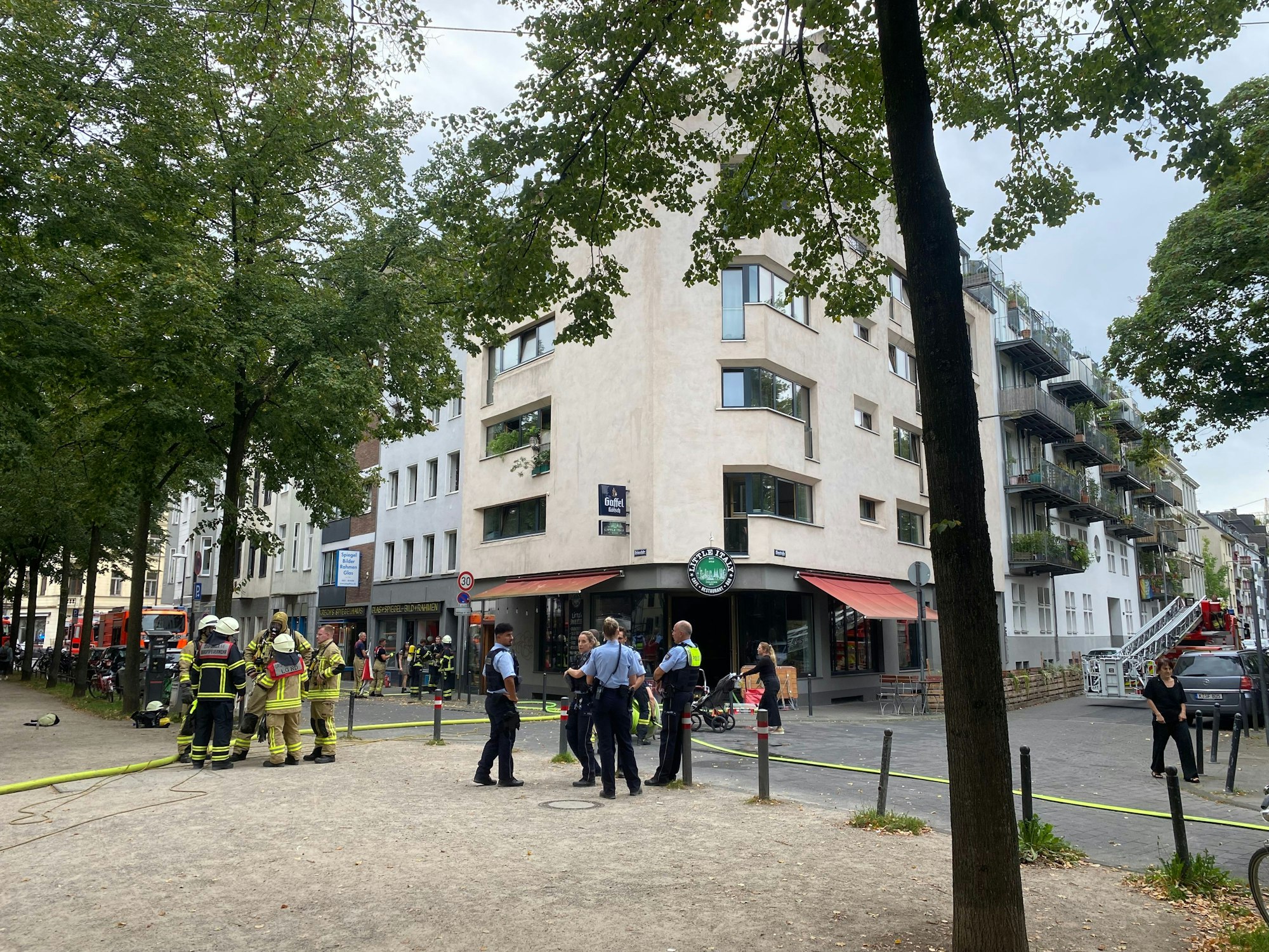 Im Restaurant „Little Italy“ ist ein Feuer ausgebrochen.