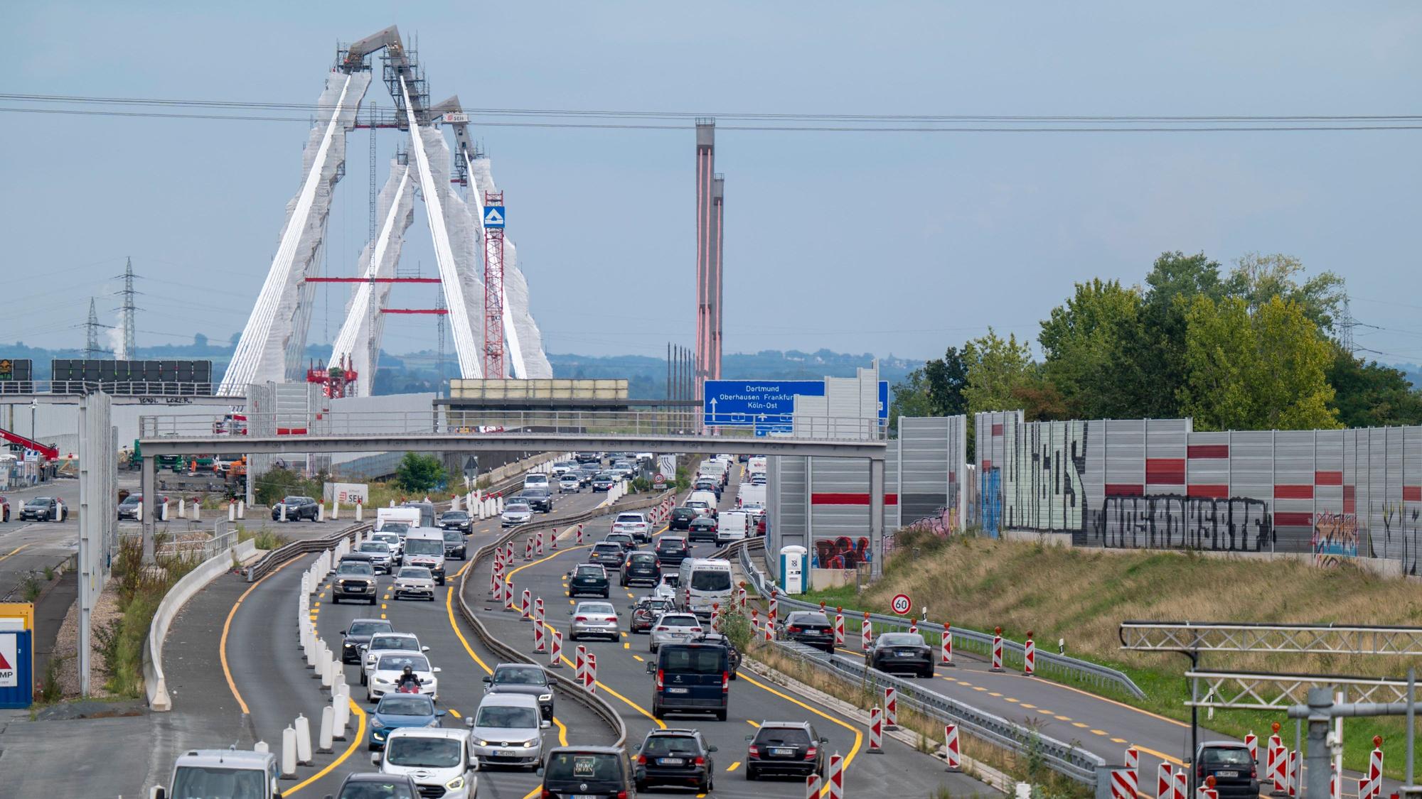 Die A1 und die Leverkusener Brücke