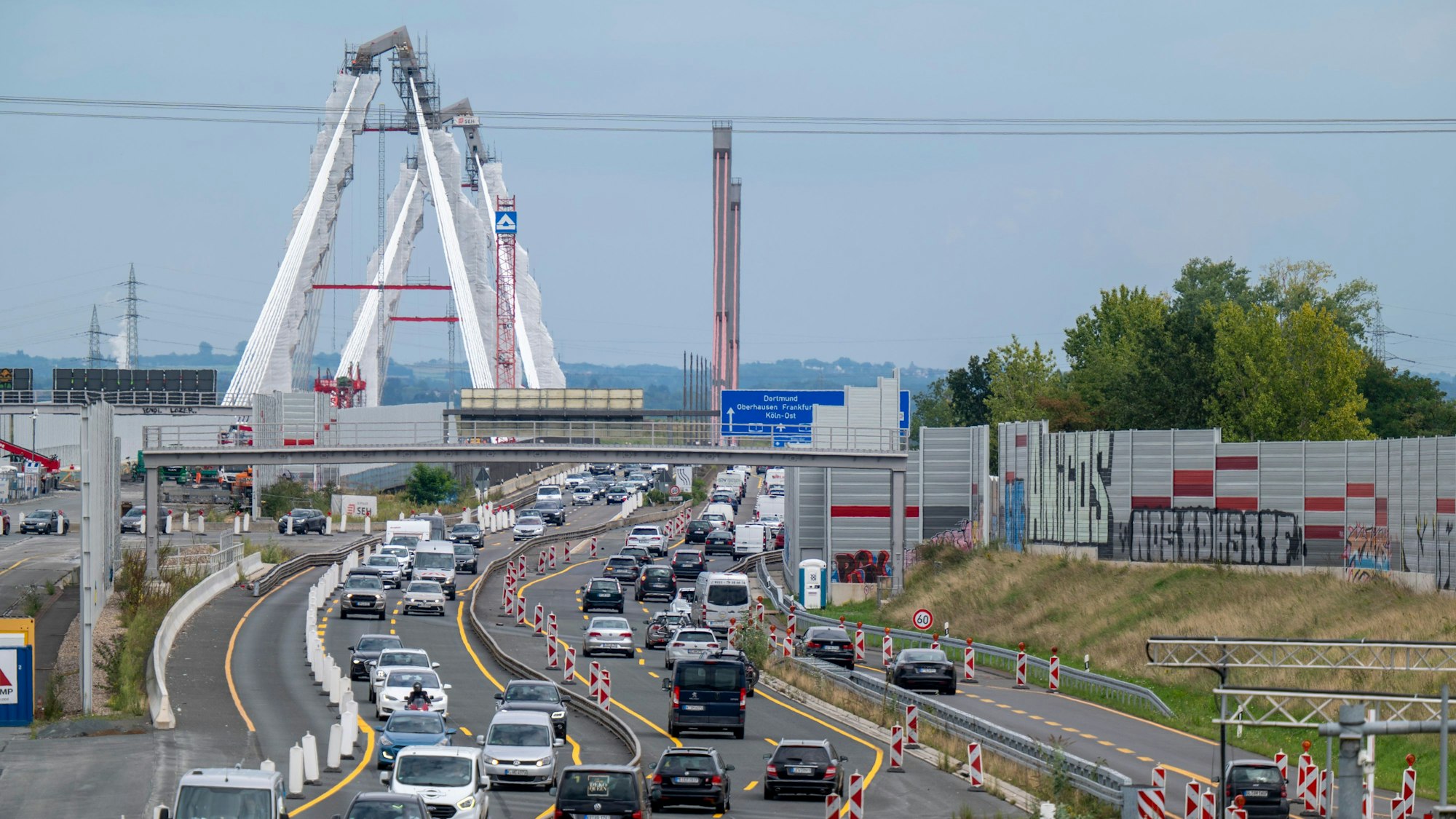 Die A1 und die Leverkusener Brücke