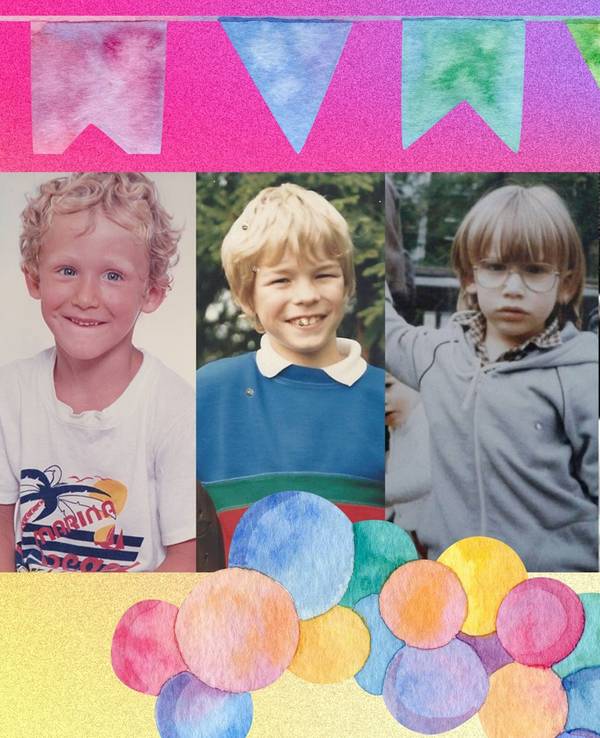 Kinderfoto von der Kölner Band Kasalla.