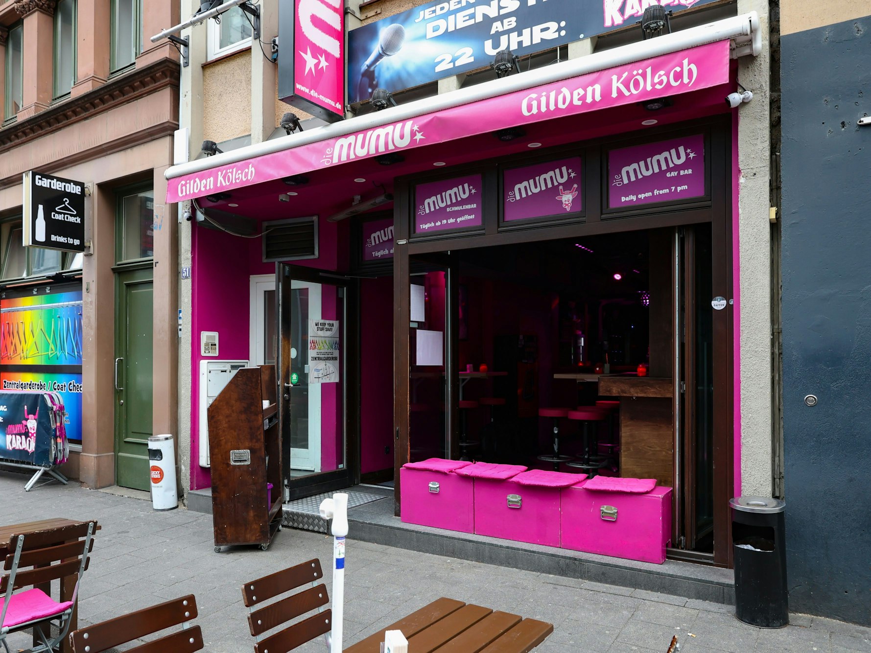 „Die Mumu“ (Bar) in der Schaafenstraße