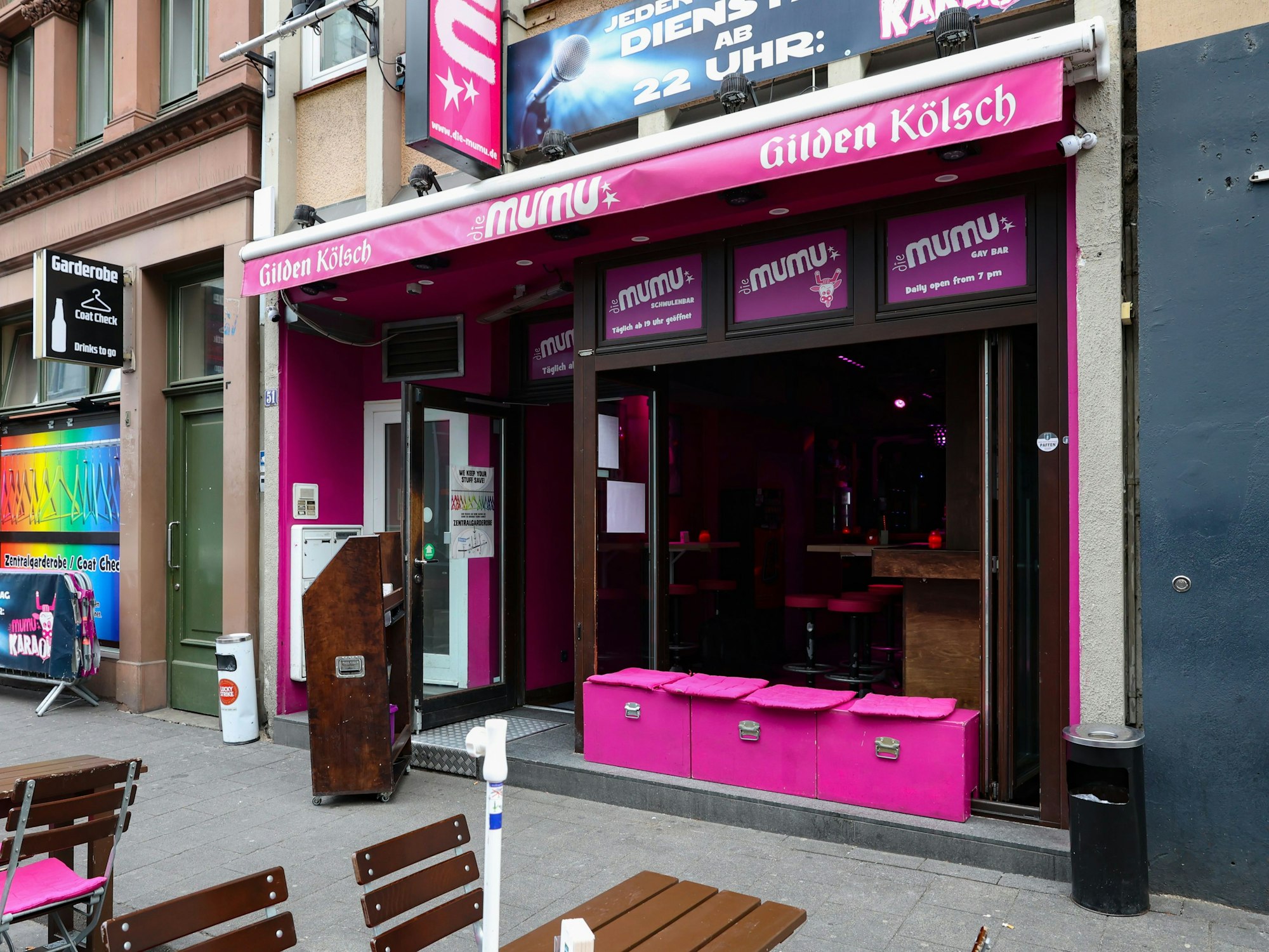 „Die Mumu“ (Bar) in der Schaafenstraße