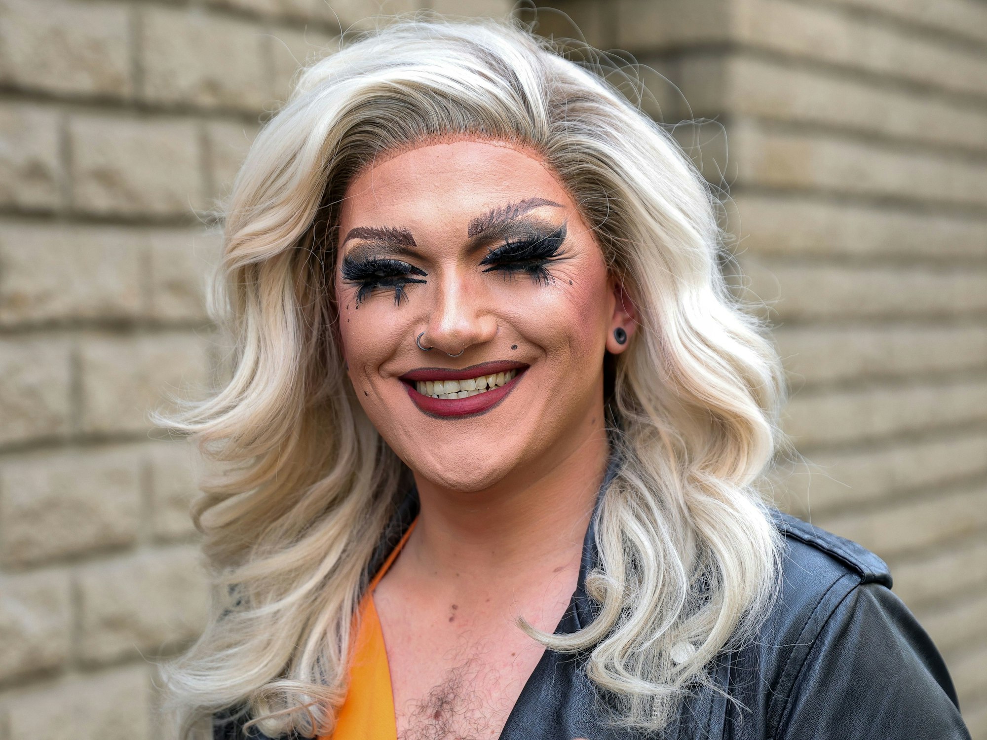 Pressekonferenz des Cologne Comedy Festivals 2023 mit Marcella Rockefeller.