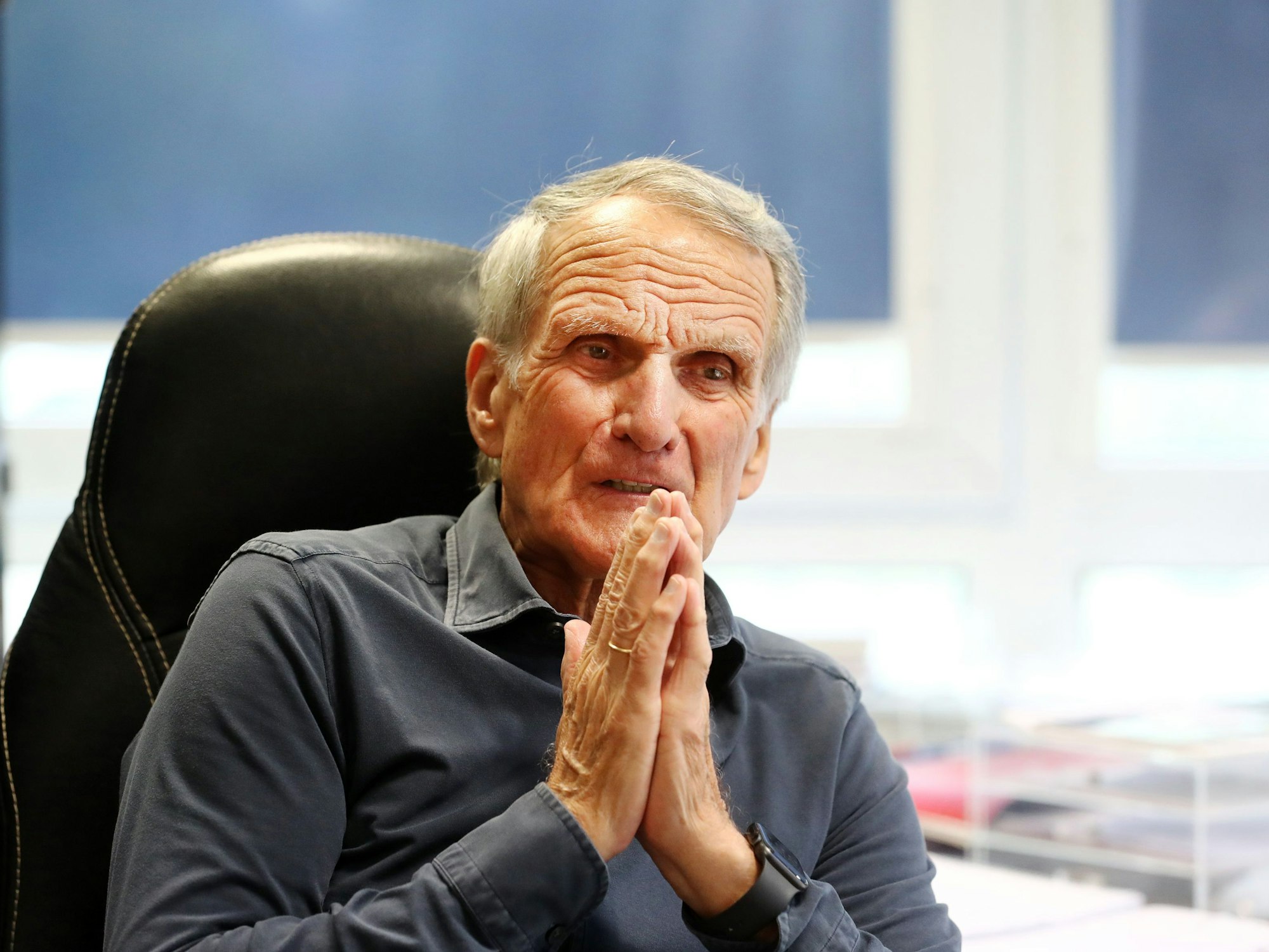 Wolfgang Overath beim Interview mit EXPRESS.de.