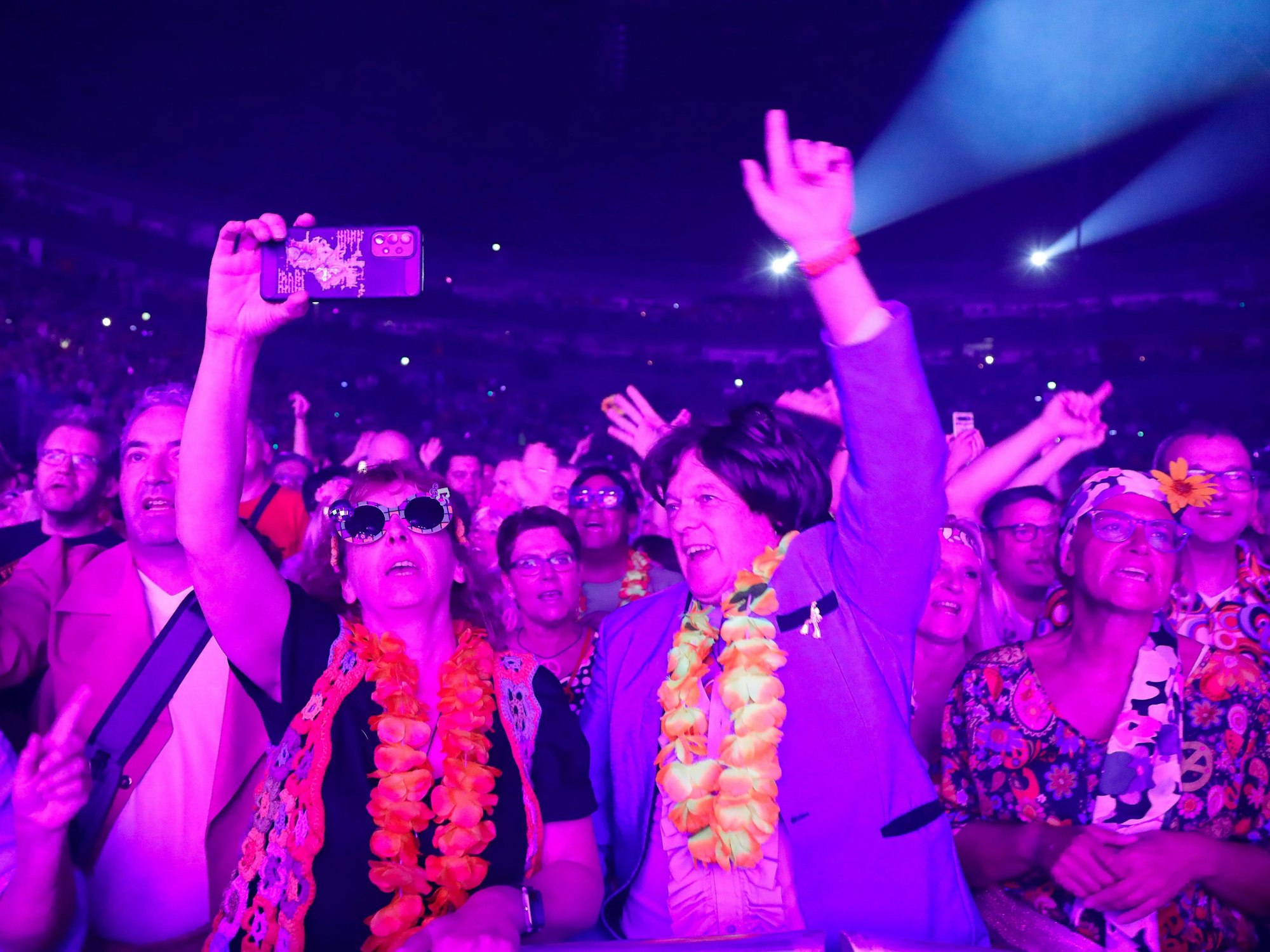 Konzert von Dieter Thomas Kuhn und Band in der Kölner Lanxess-Arena.