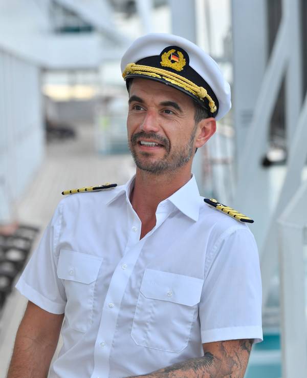 Florian Silbereisen in seiner Rolle als Kapitän Max Parger.