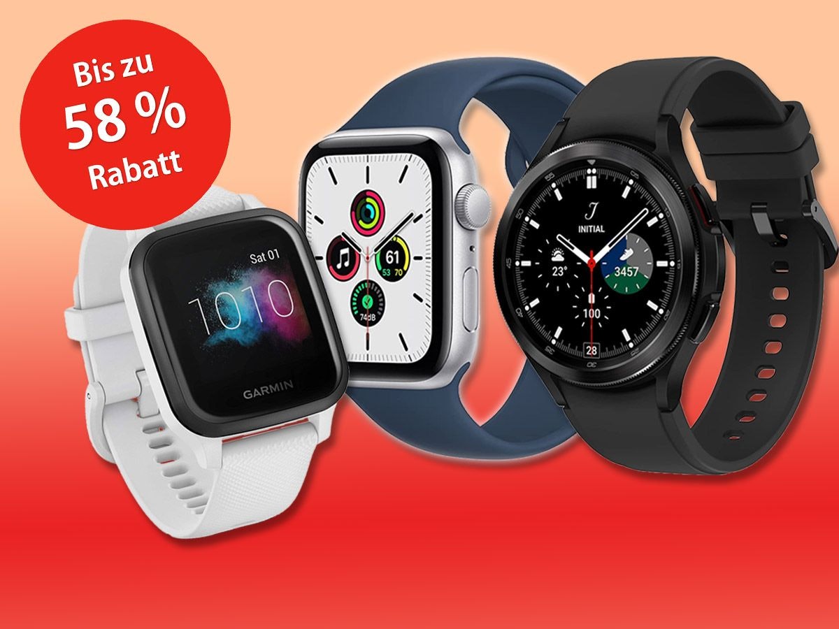 Smartwatches von Samsung, Garmin oder Apple.