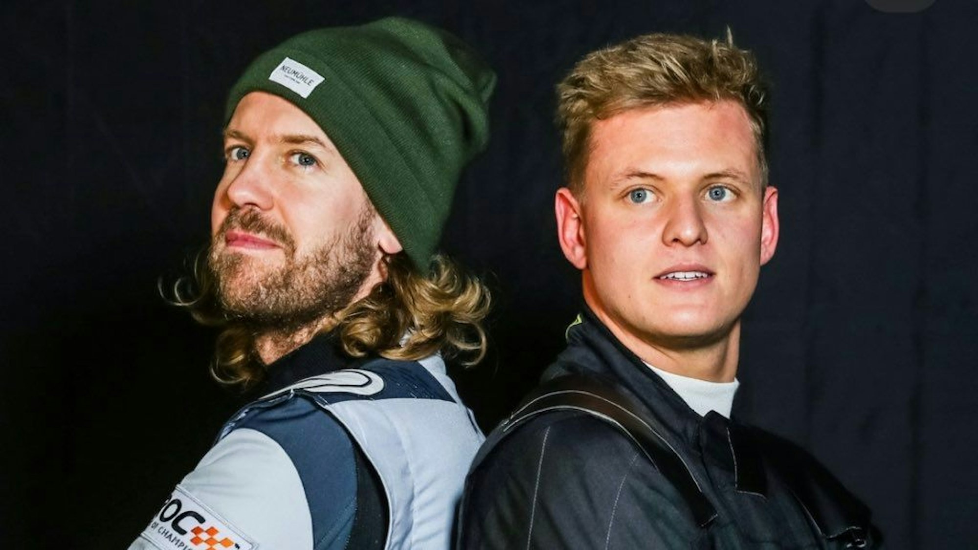 Sebastian Vettel und Mick Schumacher fuhren für Deutschland beim Race of Champions in Schweden.