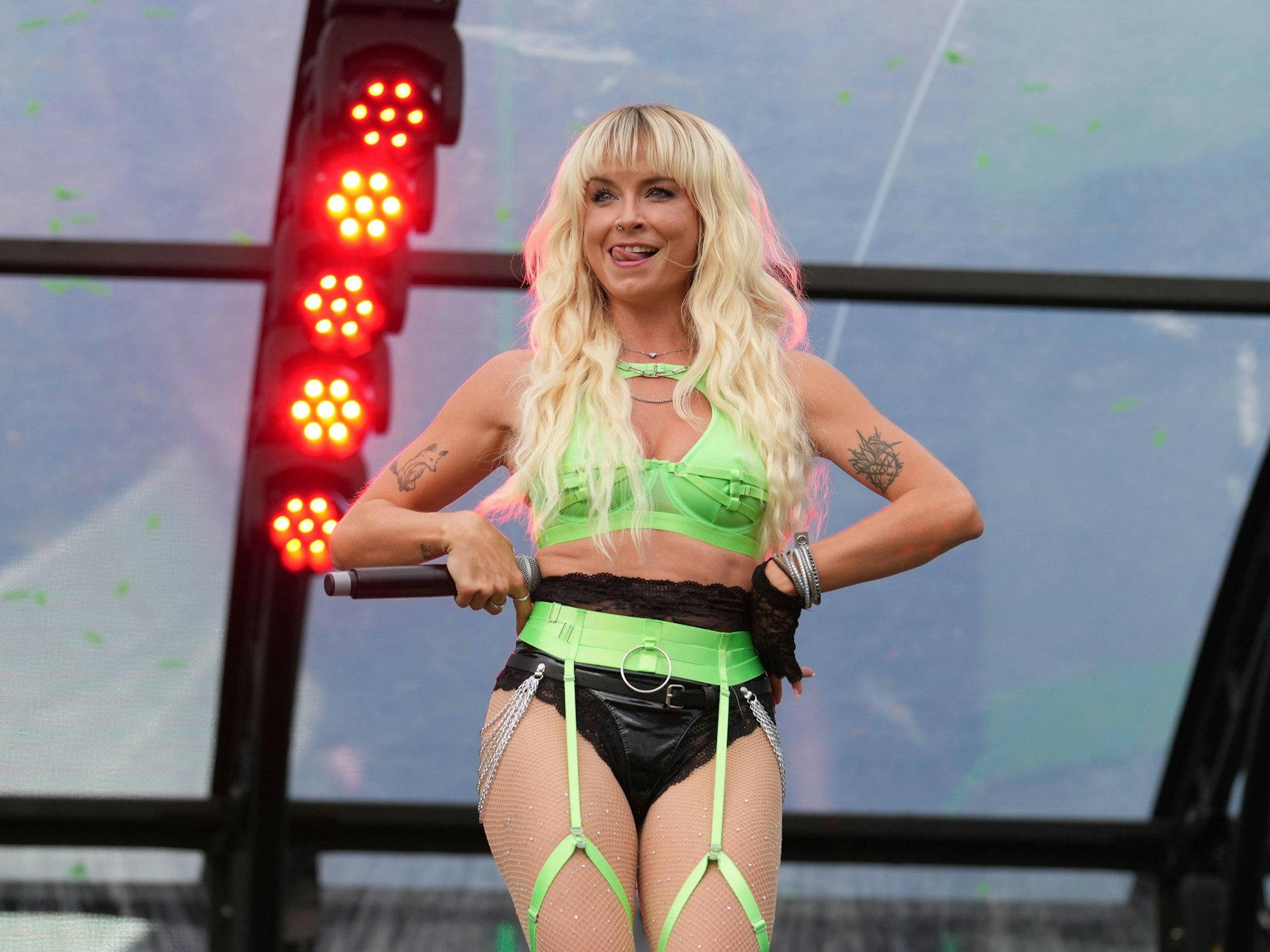 Mia Julia Brückner (hier am 16. September 2023 beim „Glücksgefühle“-Festival)