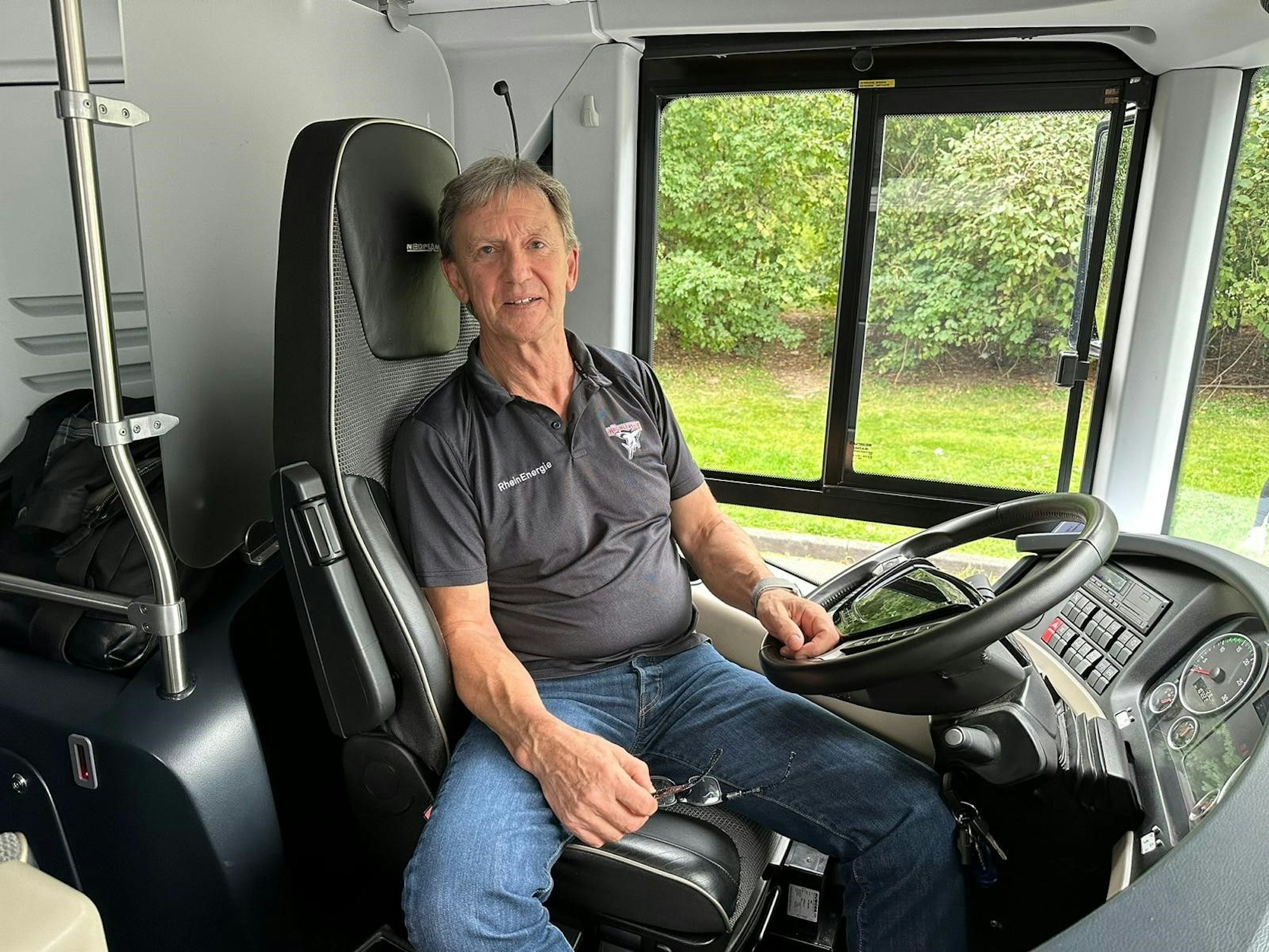 Busfahrer der Kölner Haie: Jürgen Metz