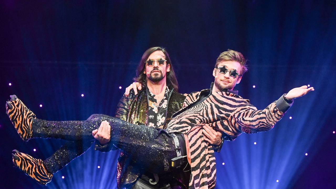 Die Magier Siegfried und Joy bei einem Pressetermin zu ihrer neuen Zaubershow „Siegfried & Joy. Lass Vegas! Die Zaubershow“.