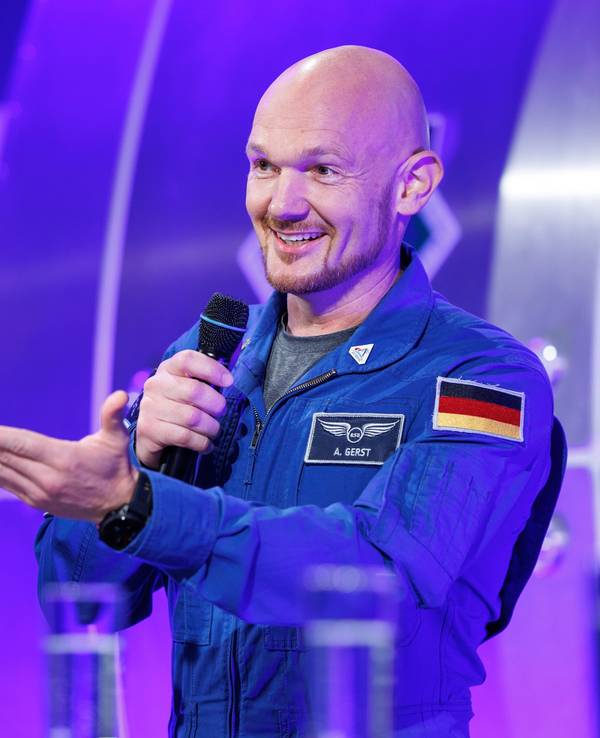 Ob Astronaut Alexander Gerst bei dem Mond-Projekt dabei sein wird, ist noch nicht sicher (Archivfoto).