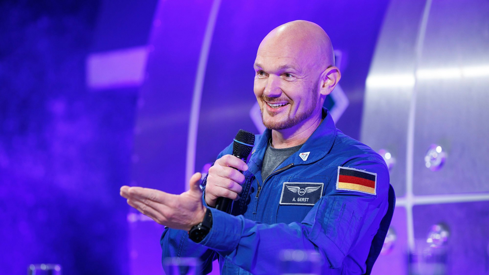 Ob Astronaut Alexander Gerst bei dem Mond-Projekt dabei sein wird, ist noch nicht sicher (Archivfoto).