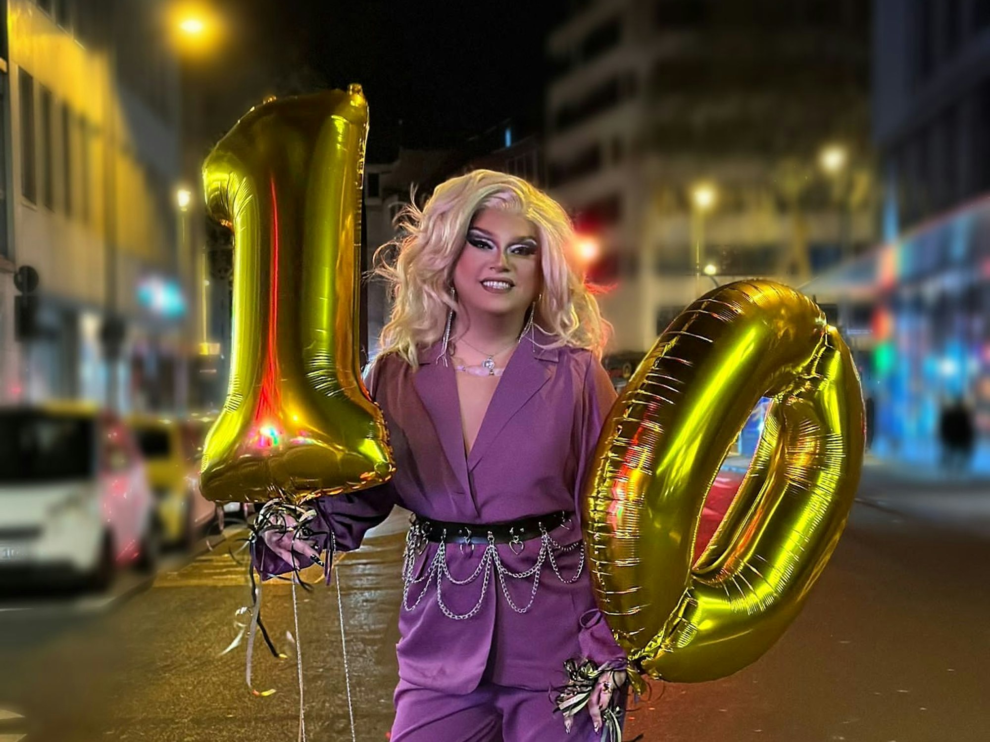 Pam Pengco feiert 10 Jahre auf der Schaafenstraße.