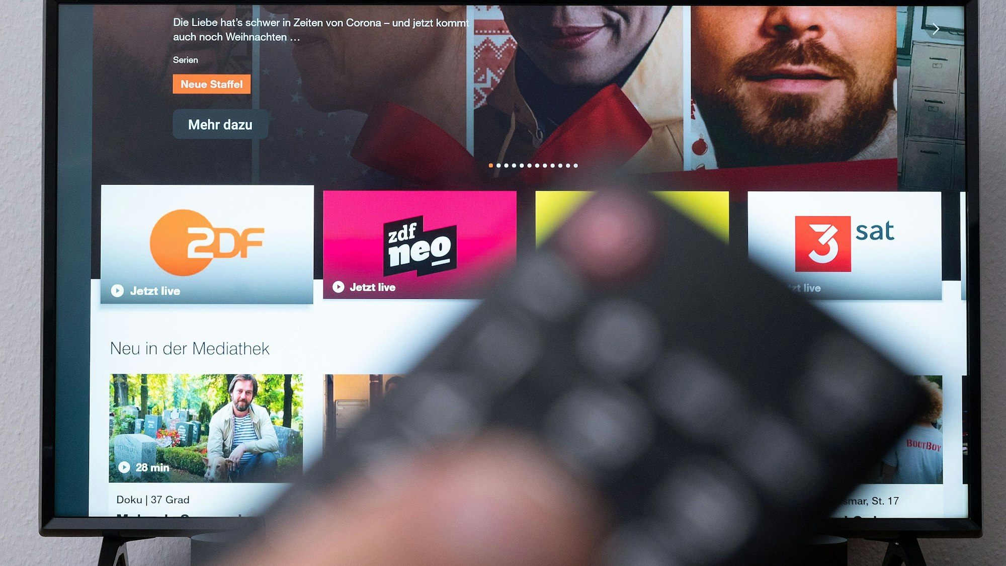 Am Freitag wird die ZDF-Show „Leute heute“ zum allerletzten Mal zu sehen sein (Symbolbild).