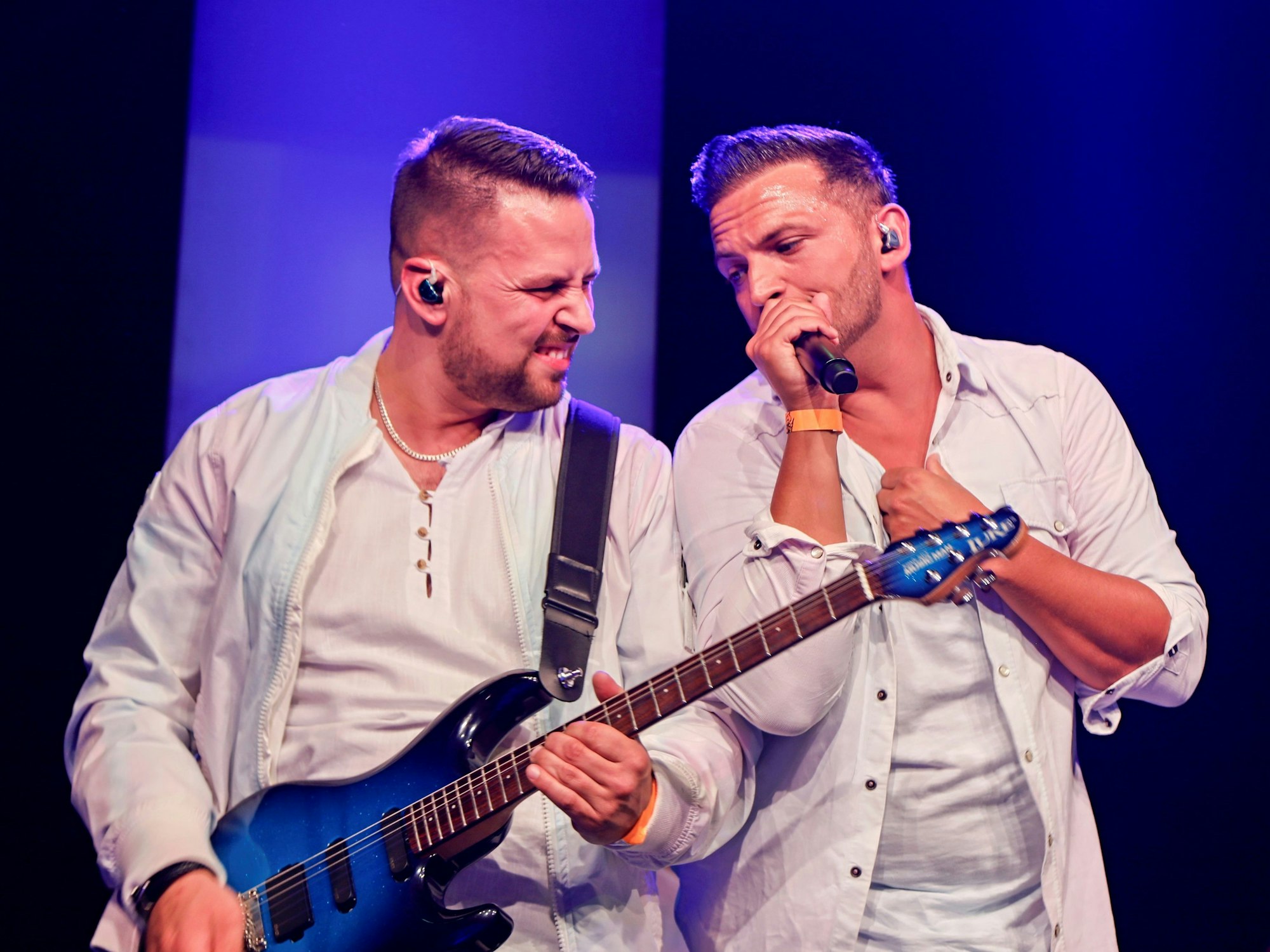 Bel Air beim Auftritt bei der Kajuja.