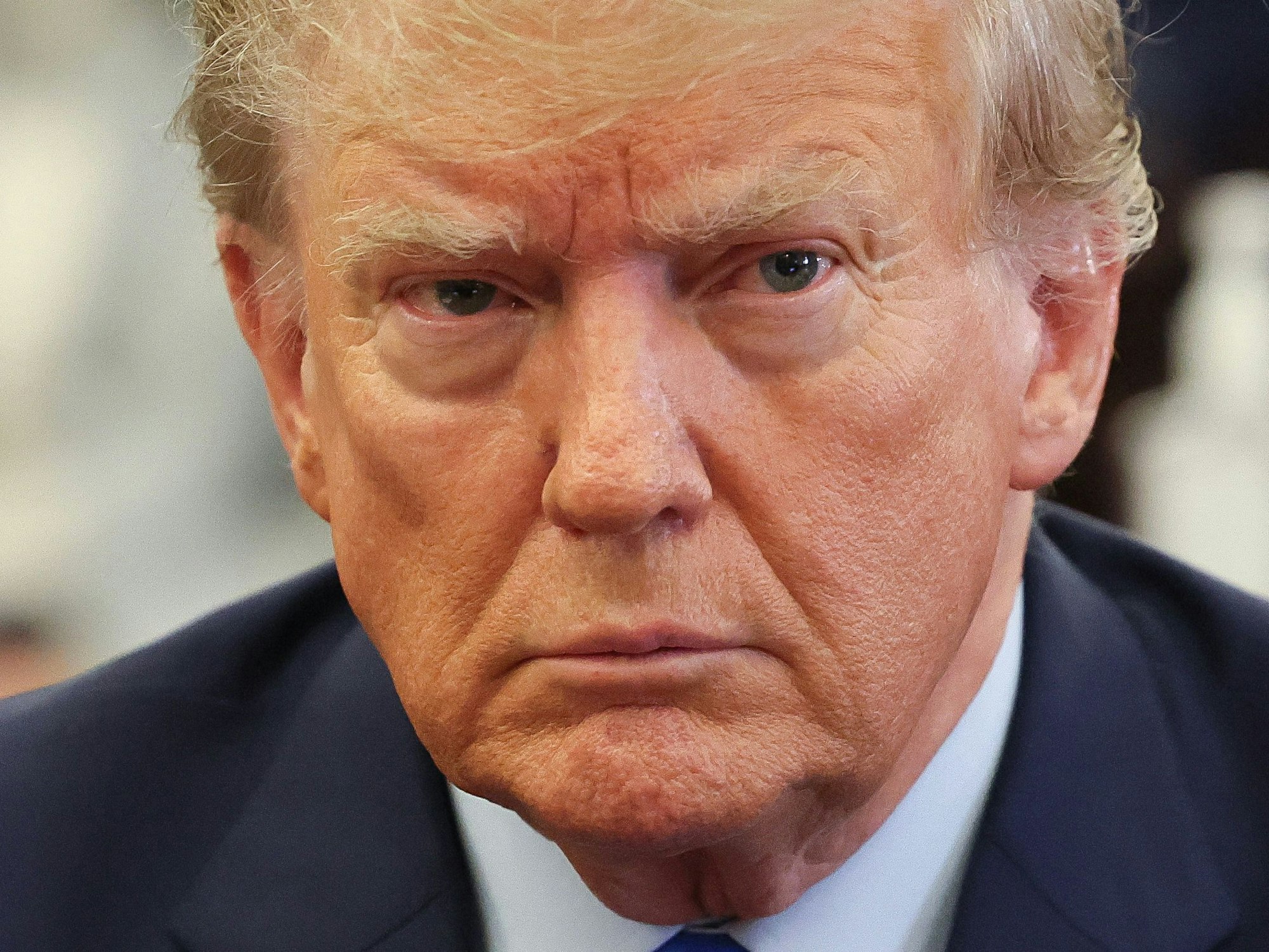 Donald Trump vor Gericht.