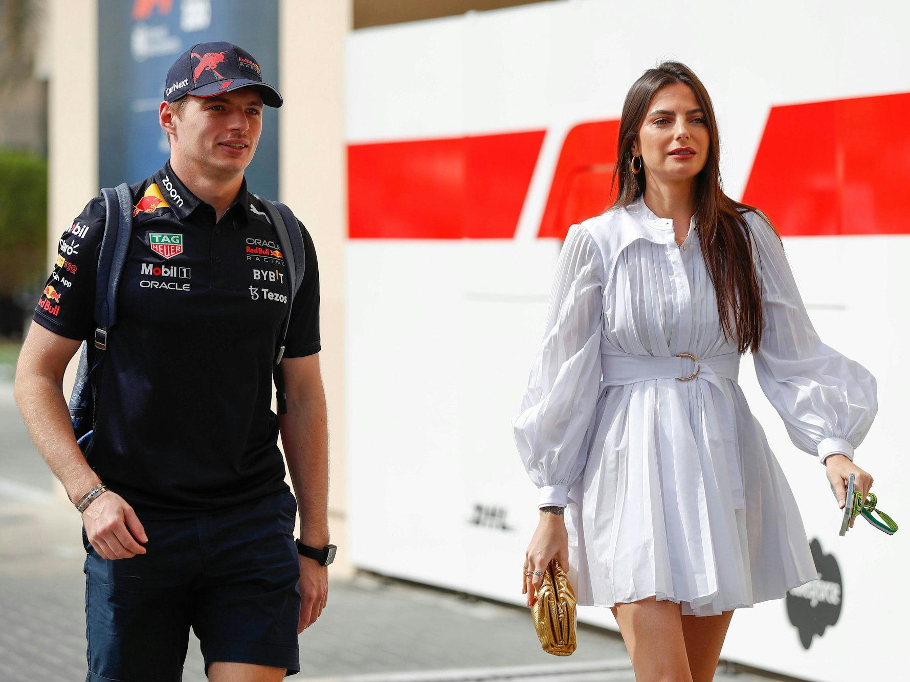 Max Verstappen mit Kelly Piquet.