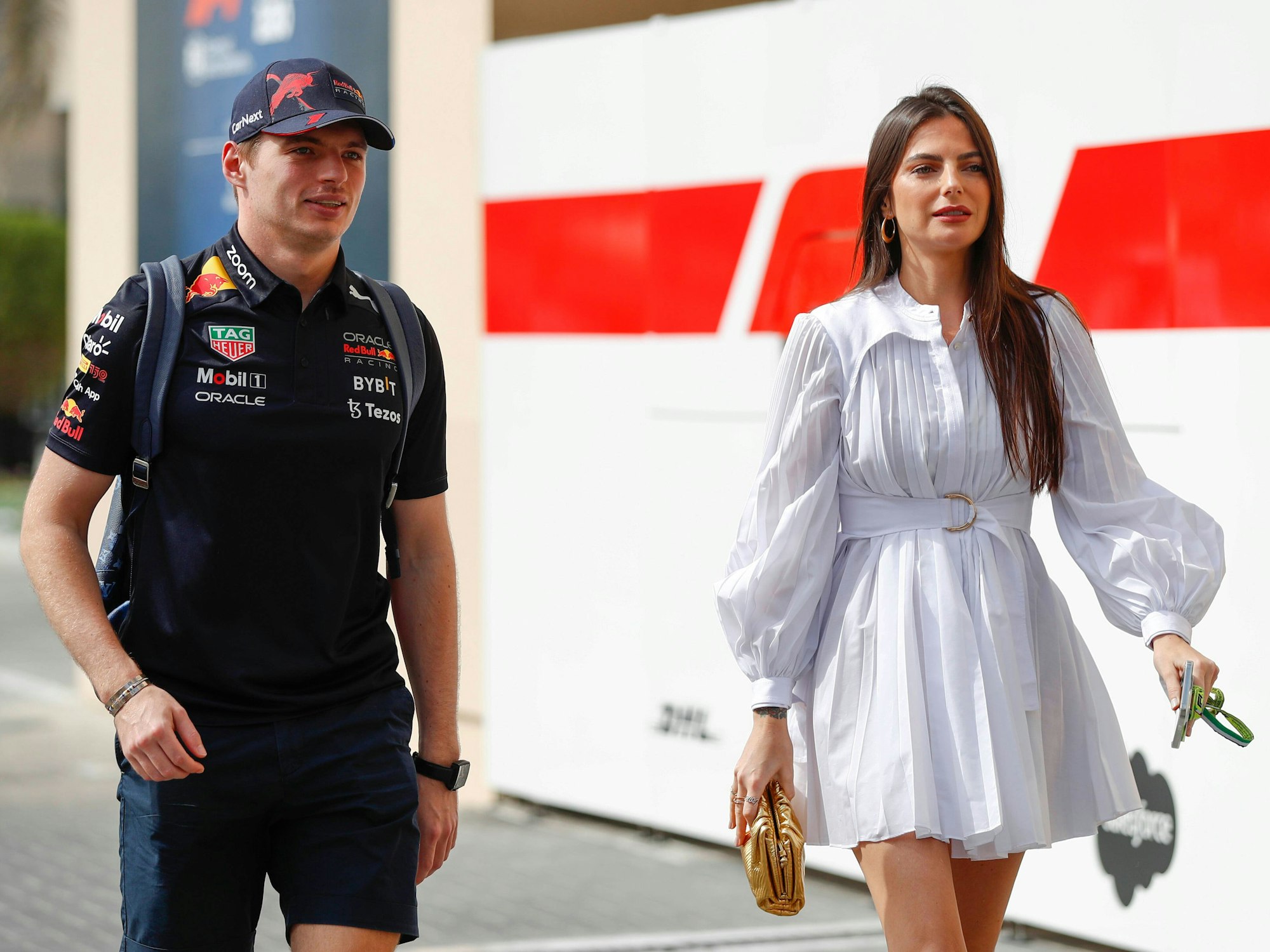 Max Verstappen mit Kelly Piquet.