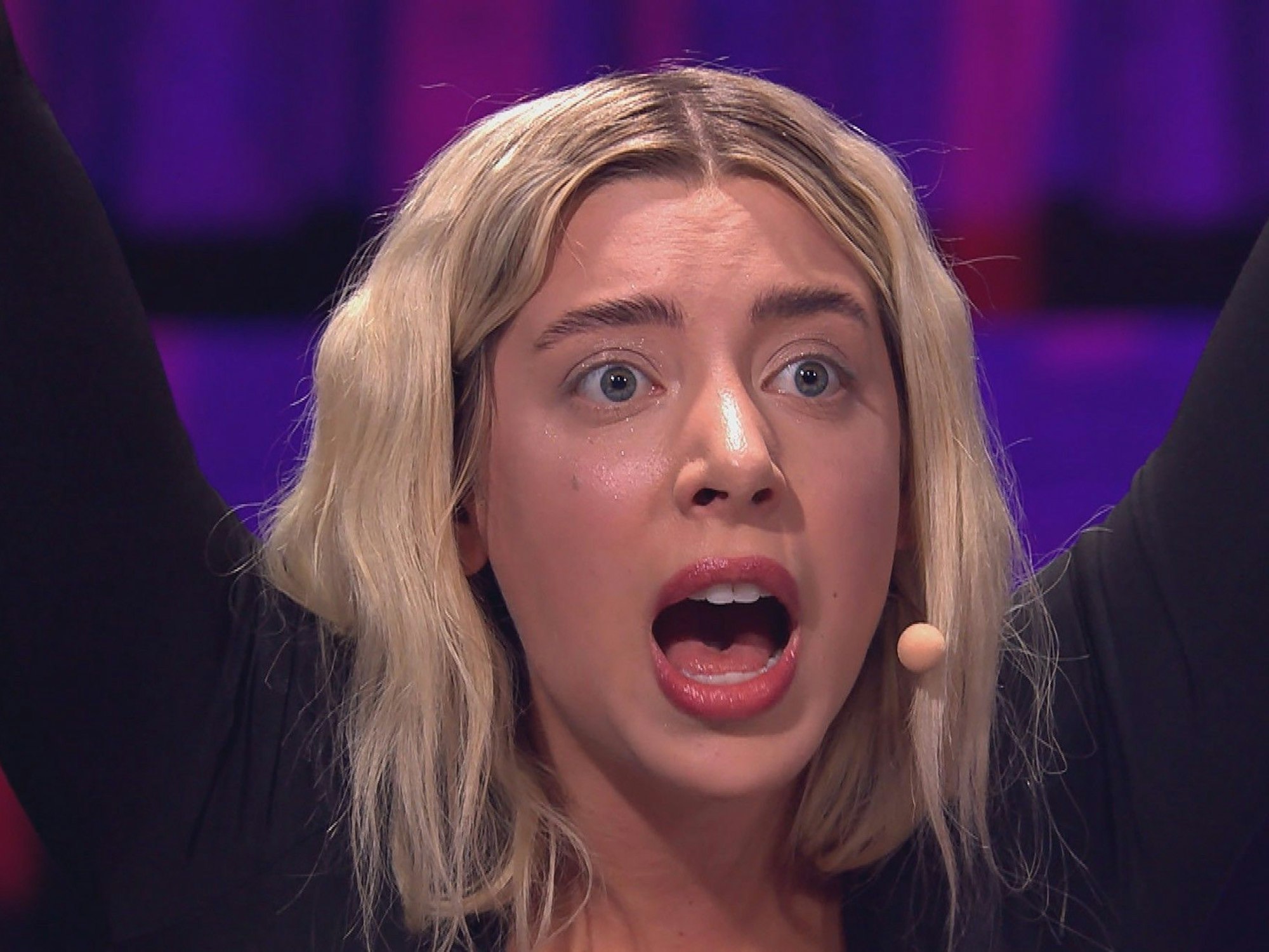 Walentina Doronina schreit.