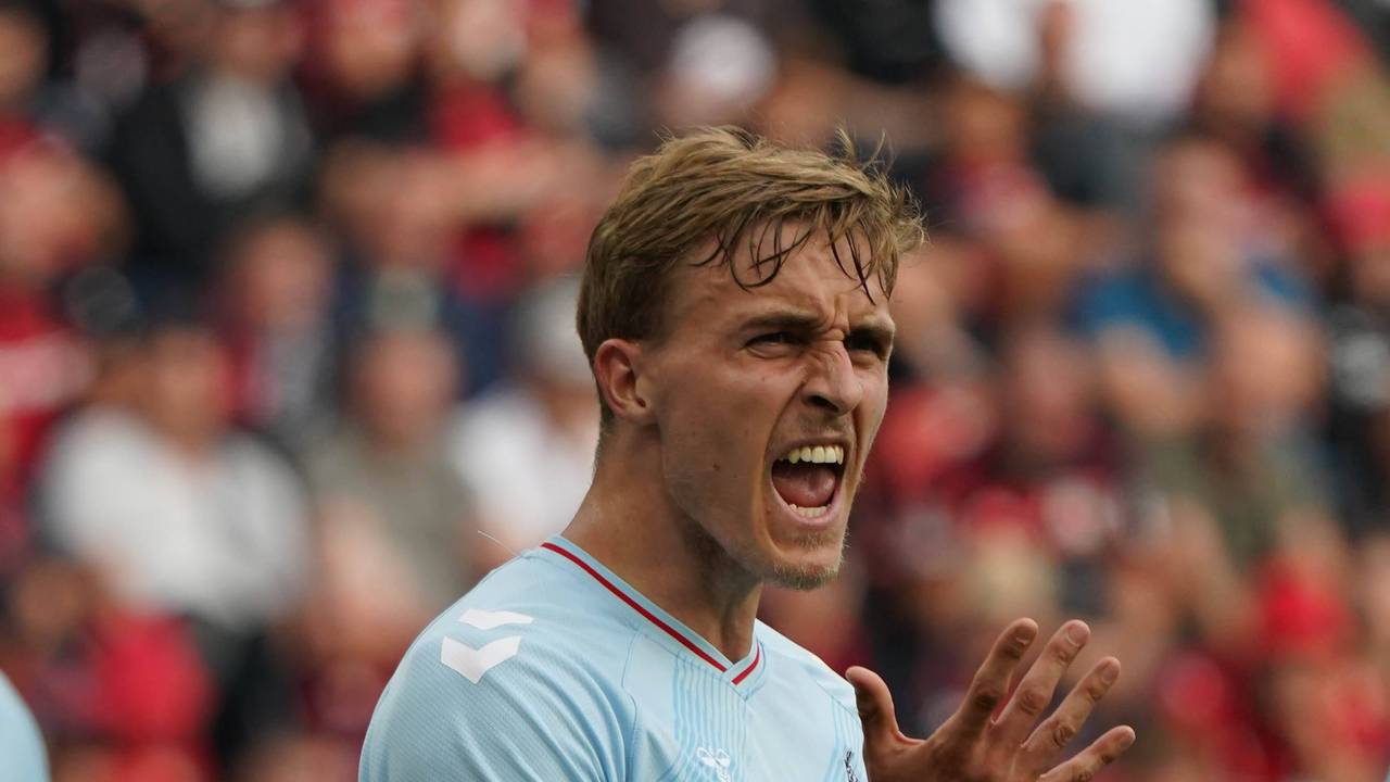 Innenverteidiger Timo Hübers war während der 0:3-Niederlage gegen Bayer Leverkusen am Sonntag (8. Oktober 2023) sichtlich angefressen.