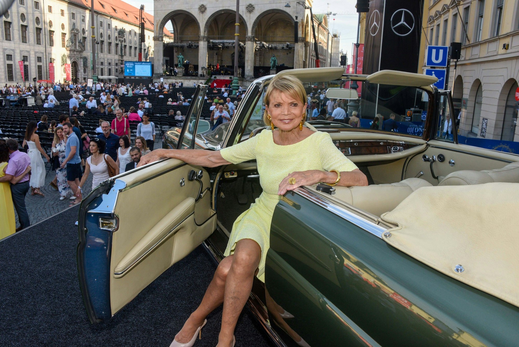 Uschi Glas am 9. Juli 2023 in München