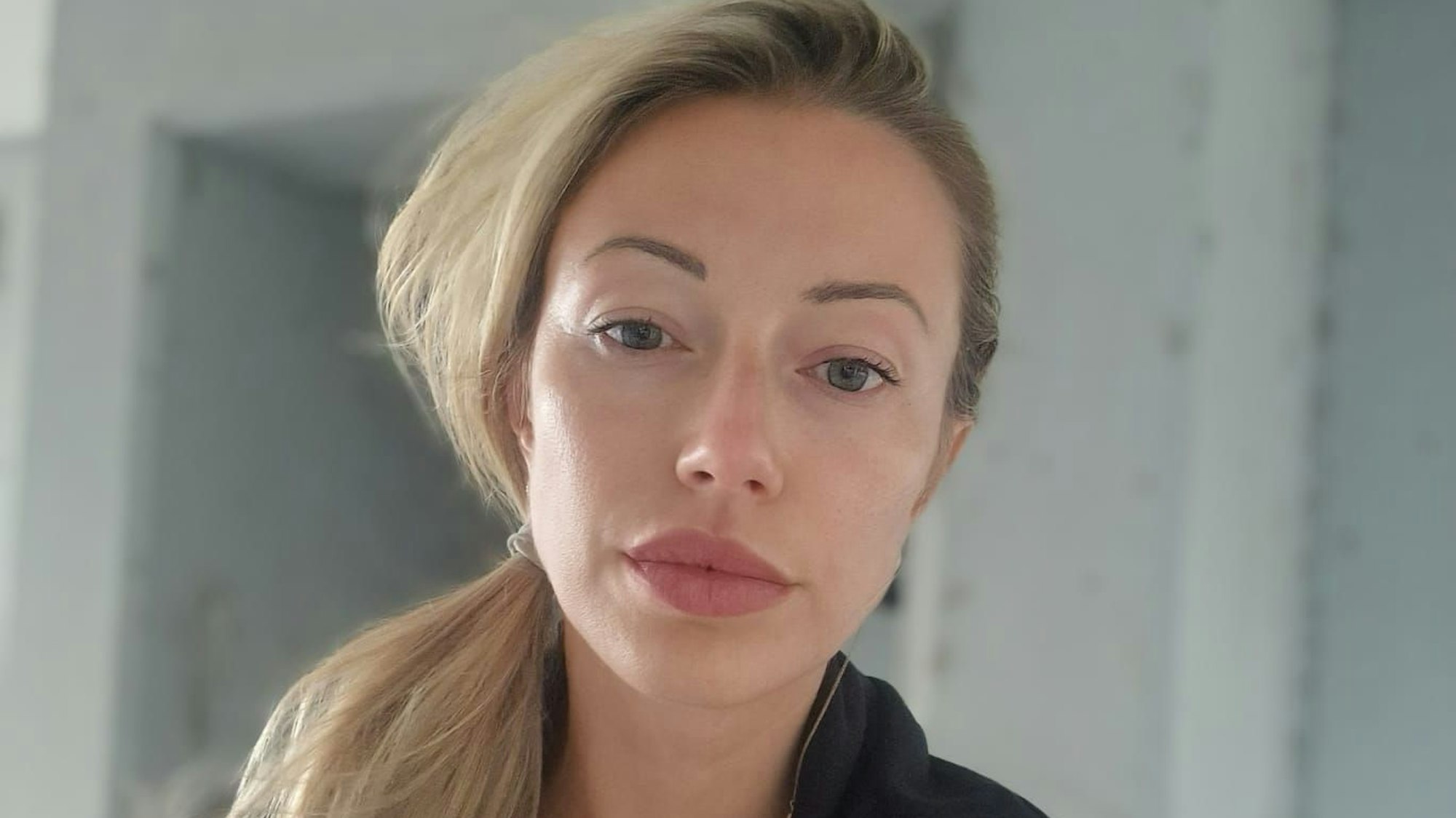 Das Selfie zeigt die Kölnerin Swetlana Justus in Tel Aviv.