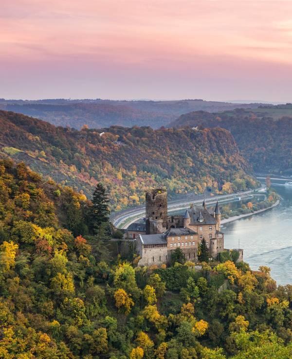 Burg Katz in Sankt Goarhausen
