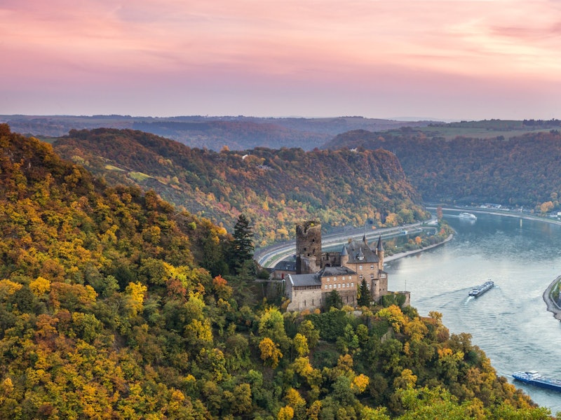 Burg Katz in Sankt Goarhausen