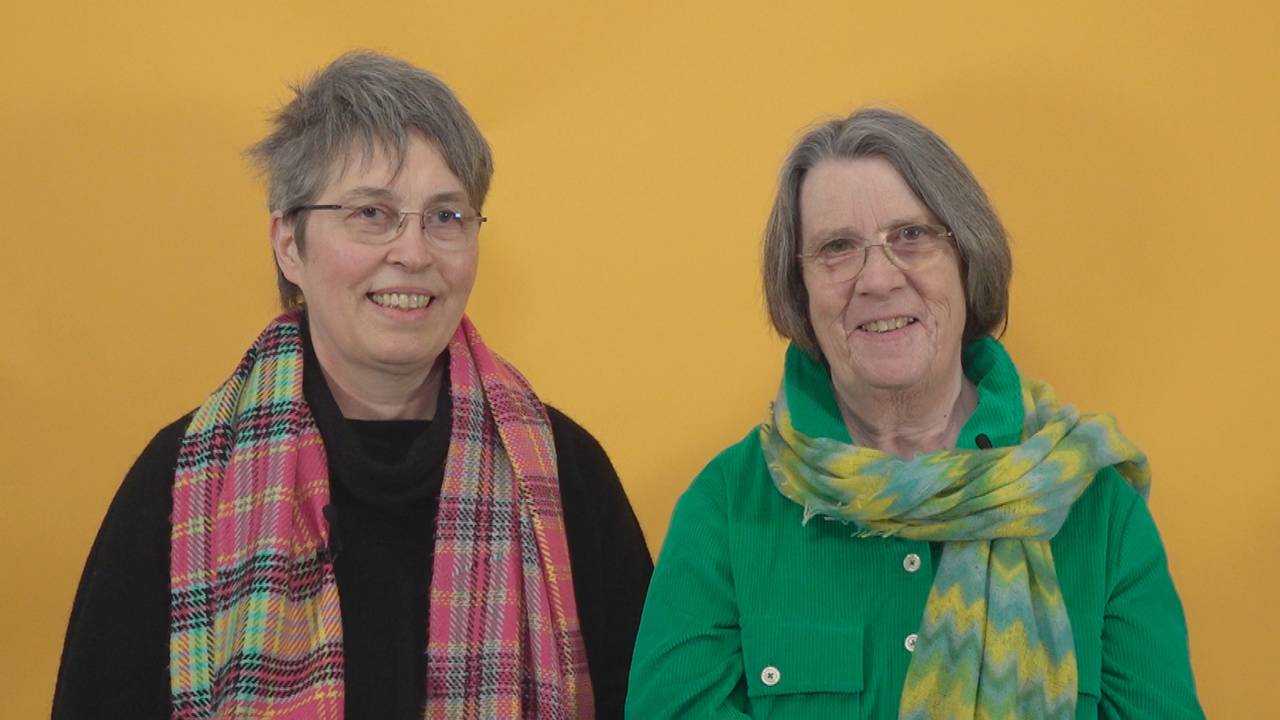 Marie Kortenbusch (links) und Monika Schmelter haben ihre Liebe ein Leben lang versteckt