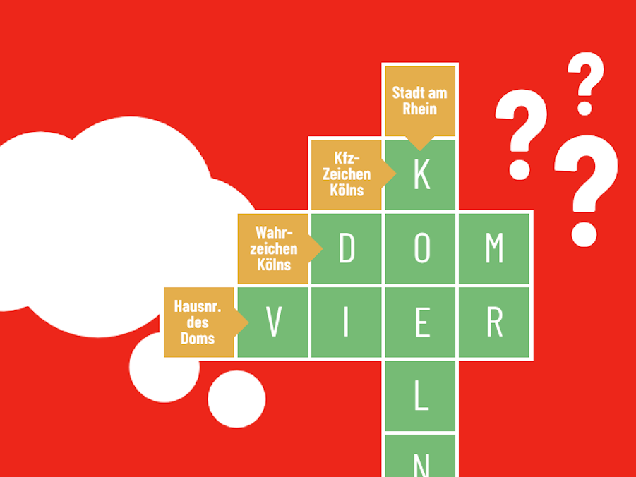 Ein Kreuzworträtsel auf EXPRESS.de