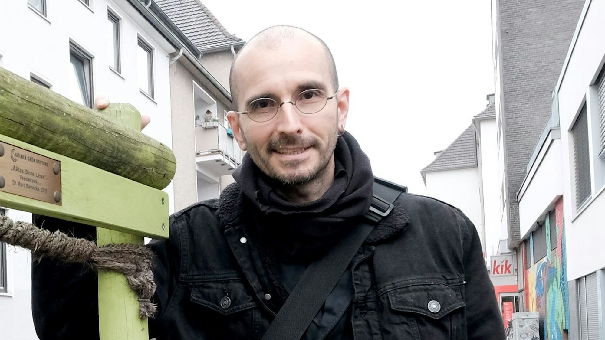 Der Biologe Mark Benecke in Köln