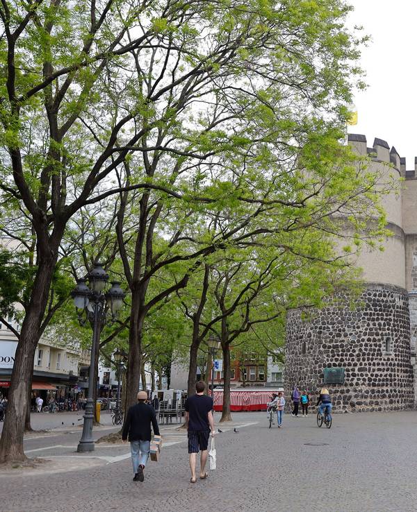 Blick auf den Rudolfplatz