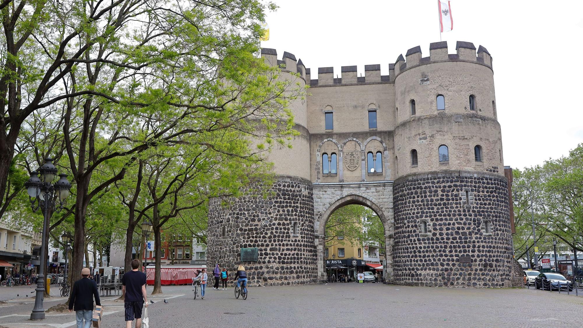 Blick auf den Rudolfplatz