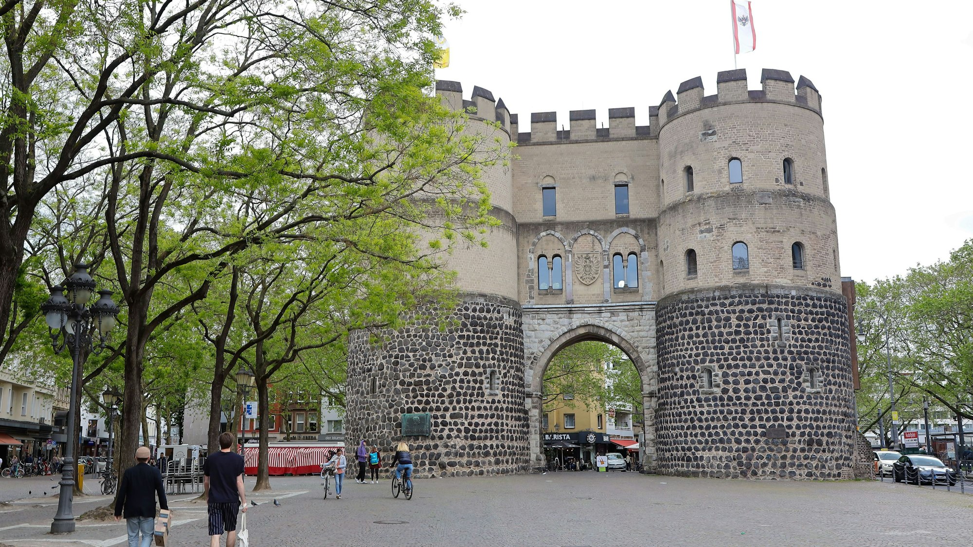 Blick auf den Rudolfplatz