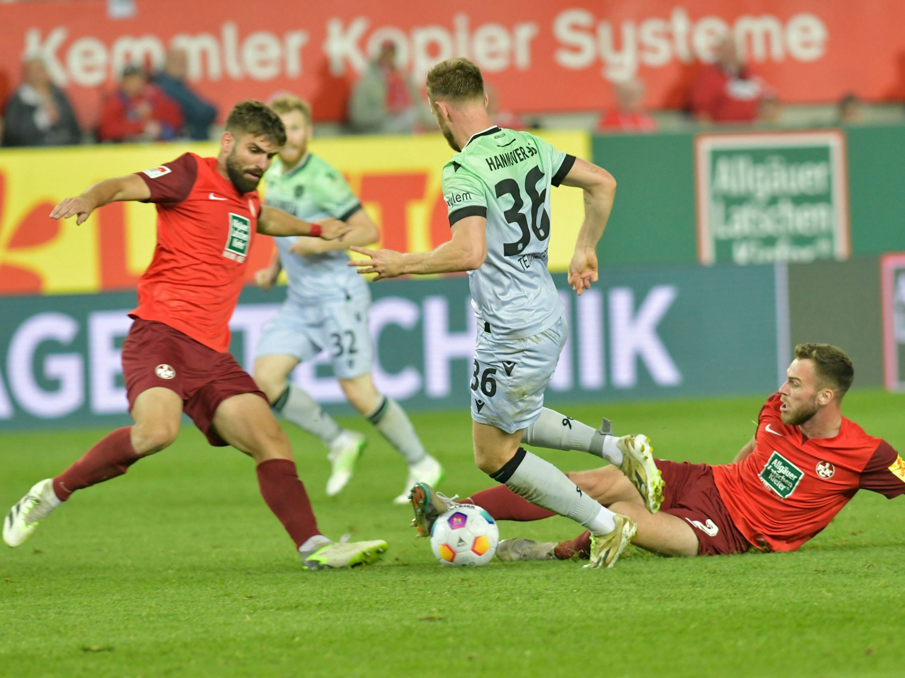 Nikola Soldo im Spiel gegen Hannover 96.