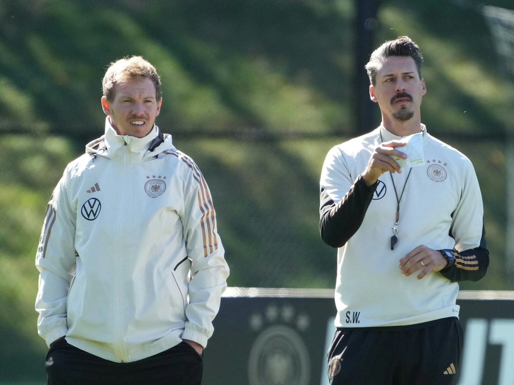 Julian Nagelsmann und Sandro Wagner.