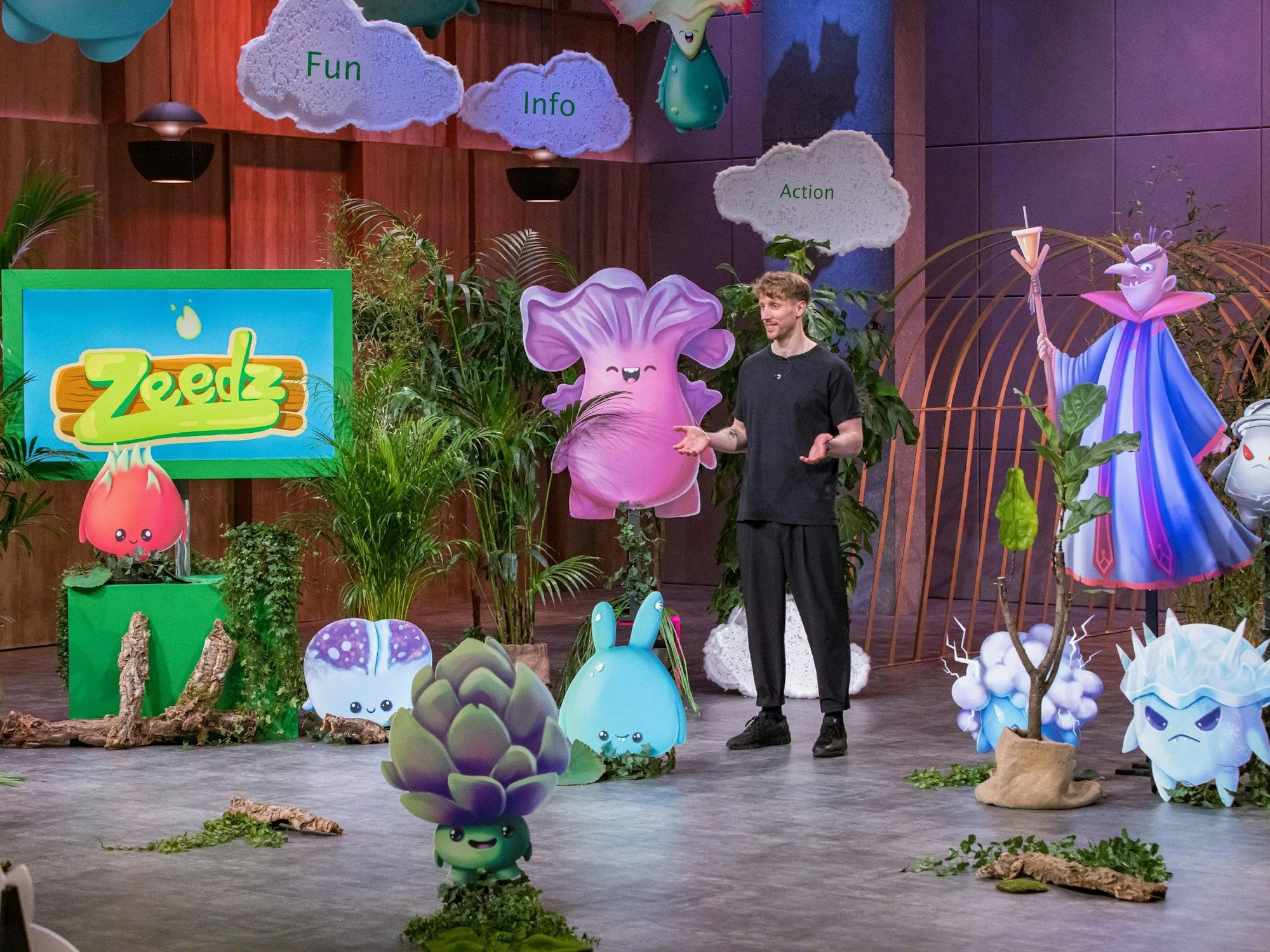 Sven Junglas präsentiert mit „Zeedz“ ein Climate Action Game.