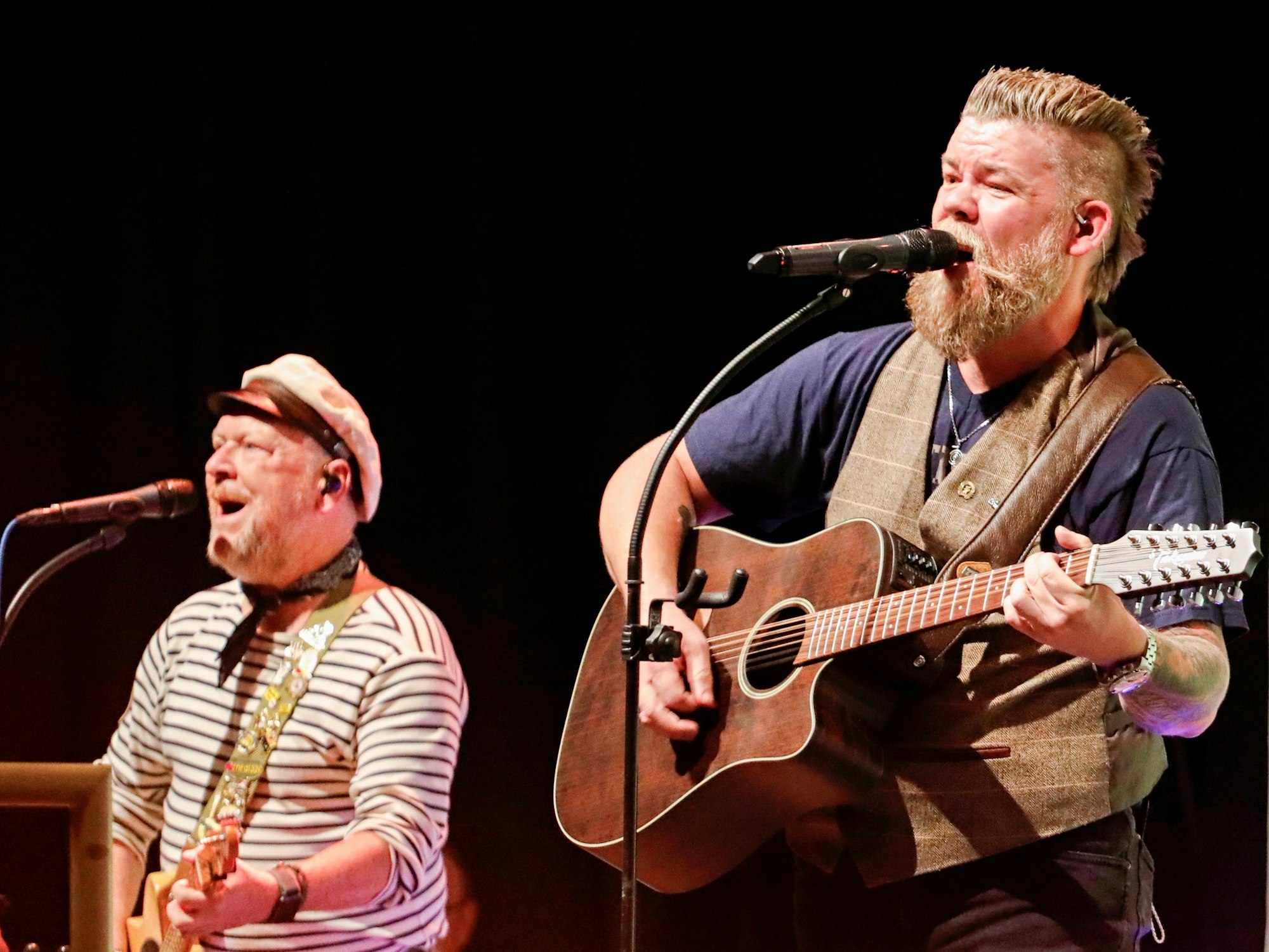 Die Rumtreiber auf der Bühne