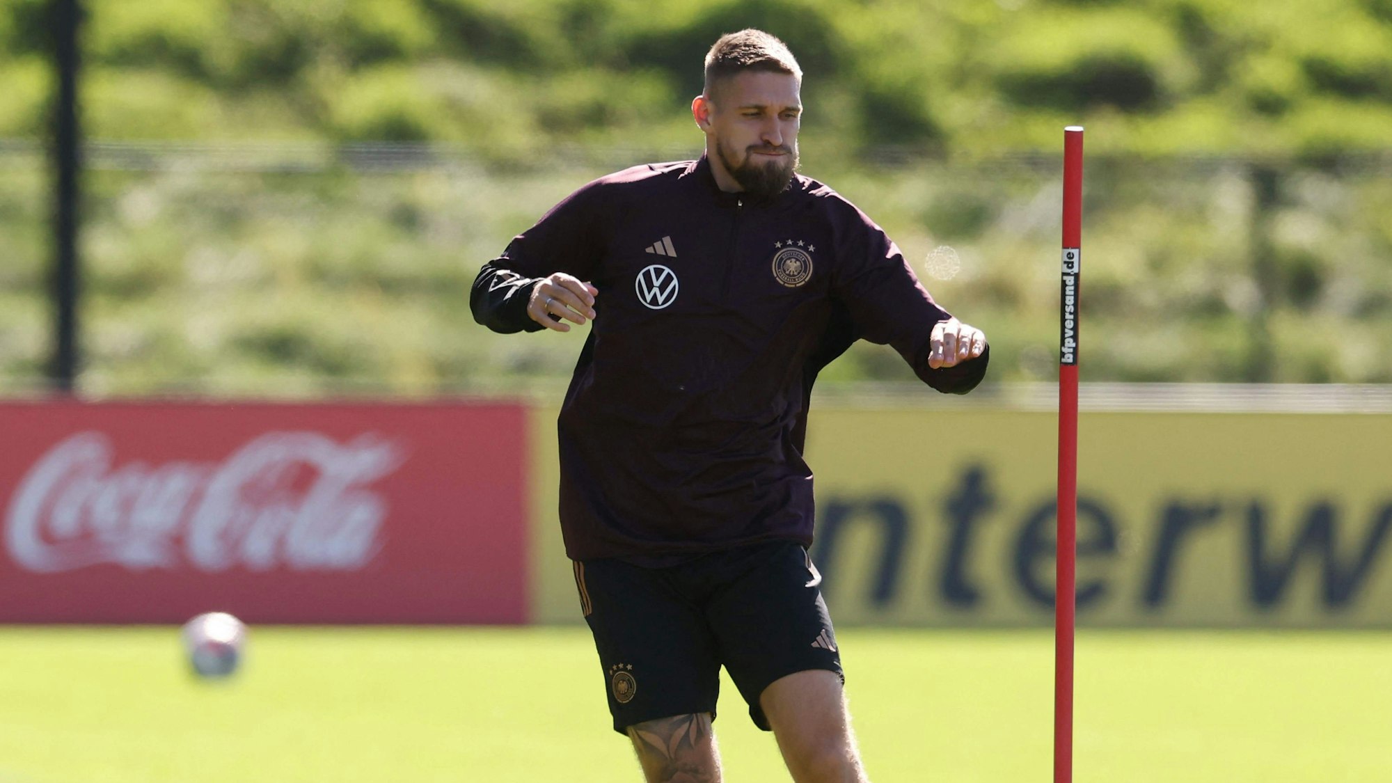 Robert Andrich im Training der deutschen Nationalmannschaft.
