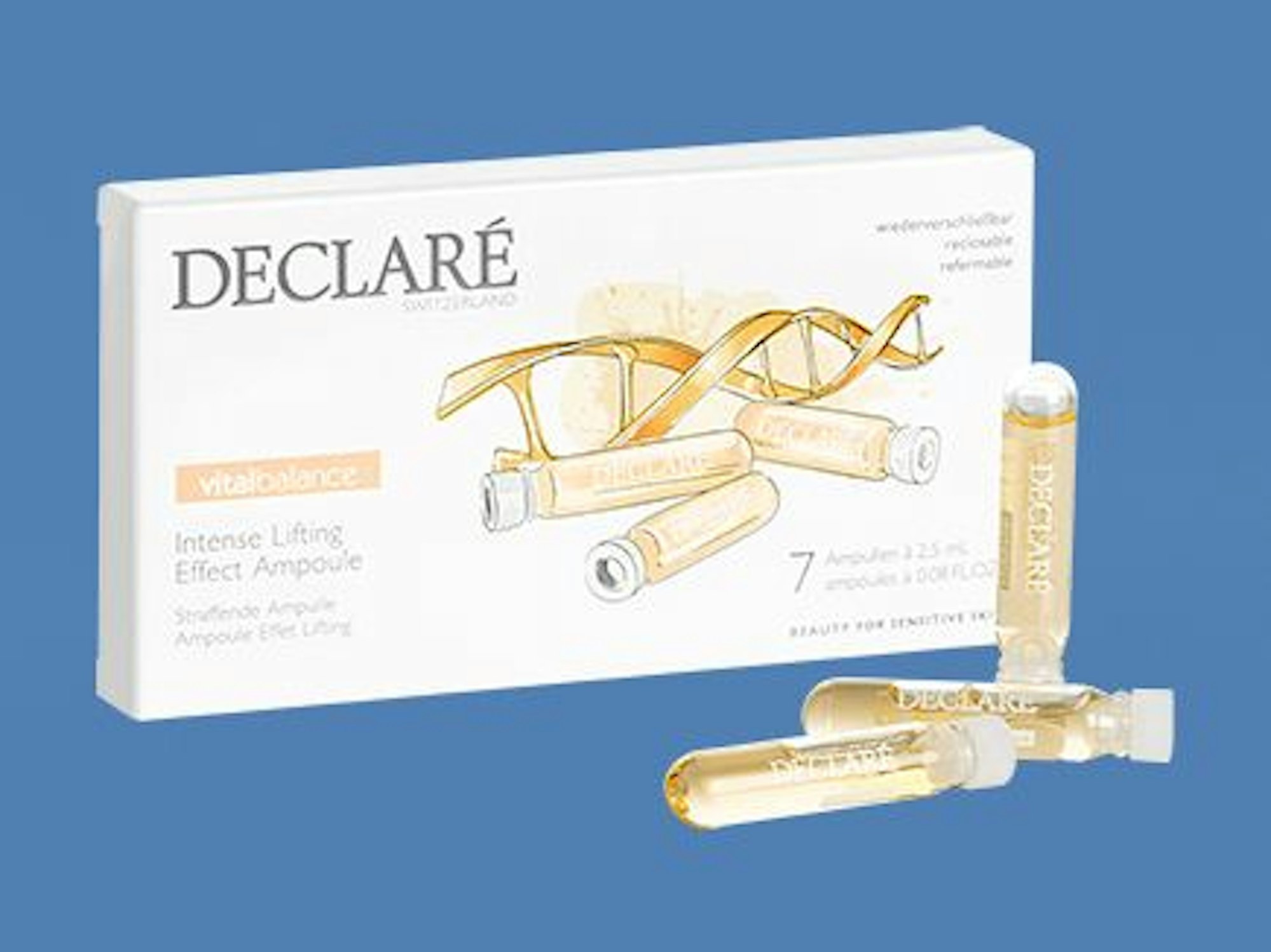 Declaré-Ampullen für trockene und müde aussehende Haut