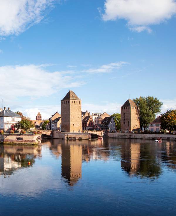 Barrage Vauban in Straßburg: Die Schleusenbrücke ist bei wunderschönem Wetter auf diesem undatierten Foto zu sehen.