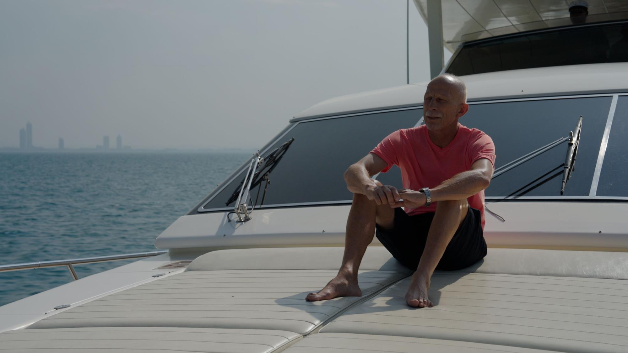 Christoph Daum beim Urlaub in Pattaya.