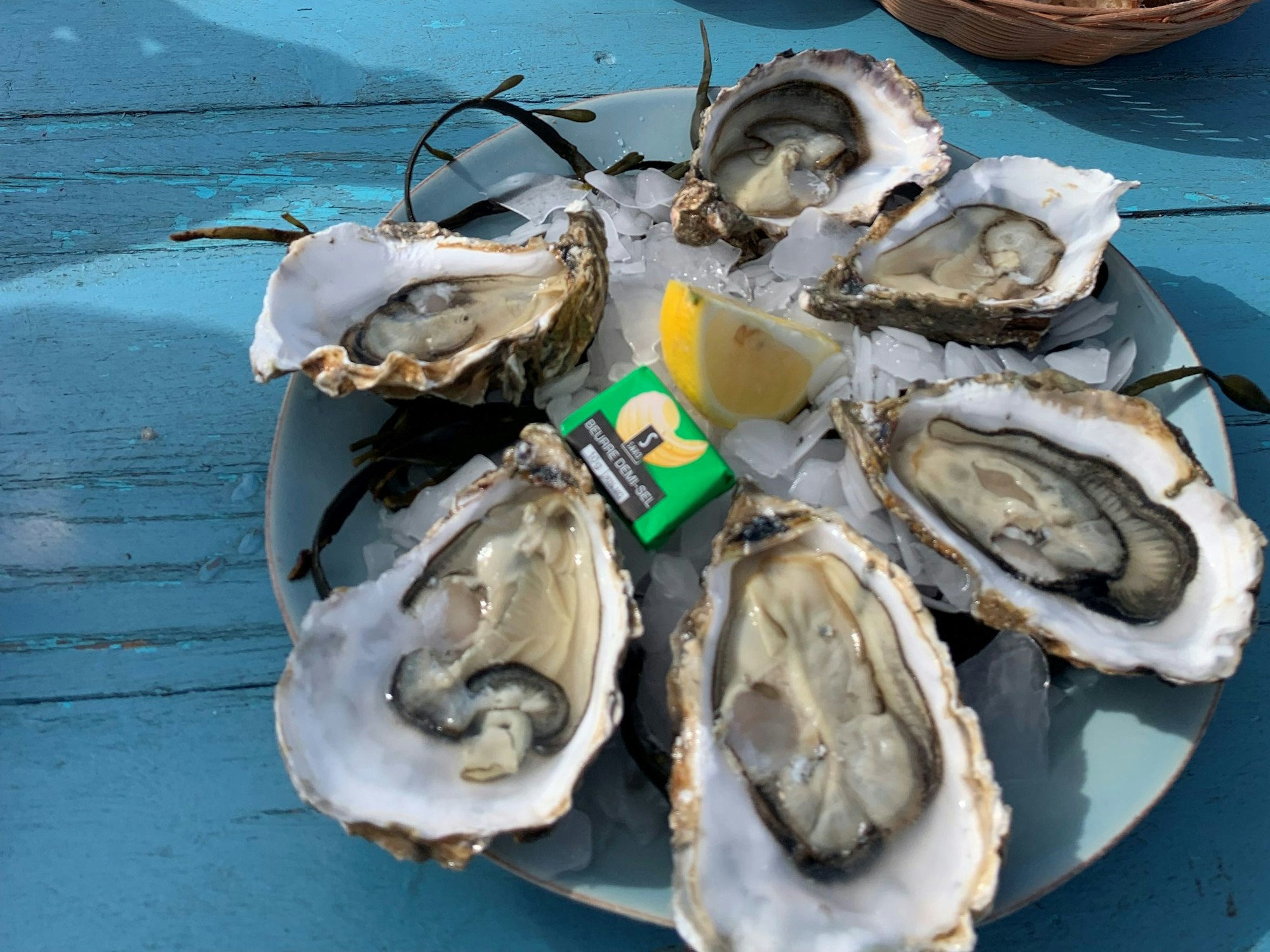 Austern mit Vinaigrette