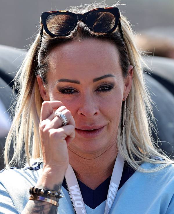 Cora Schumacher beim DTM-Lauf auf dem Nürburgring.