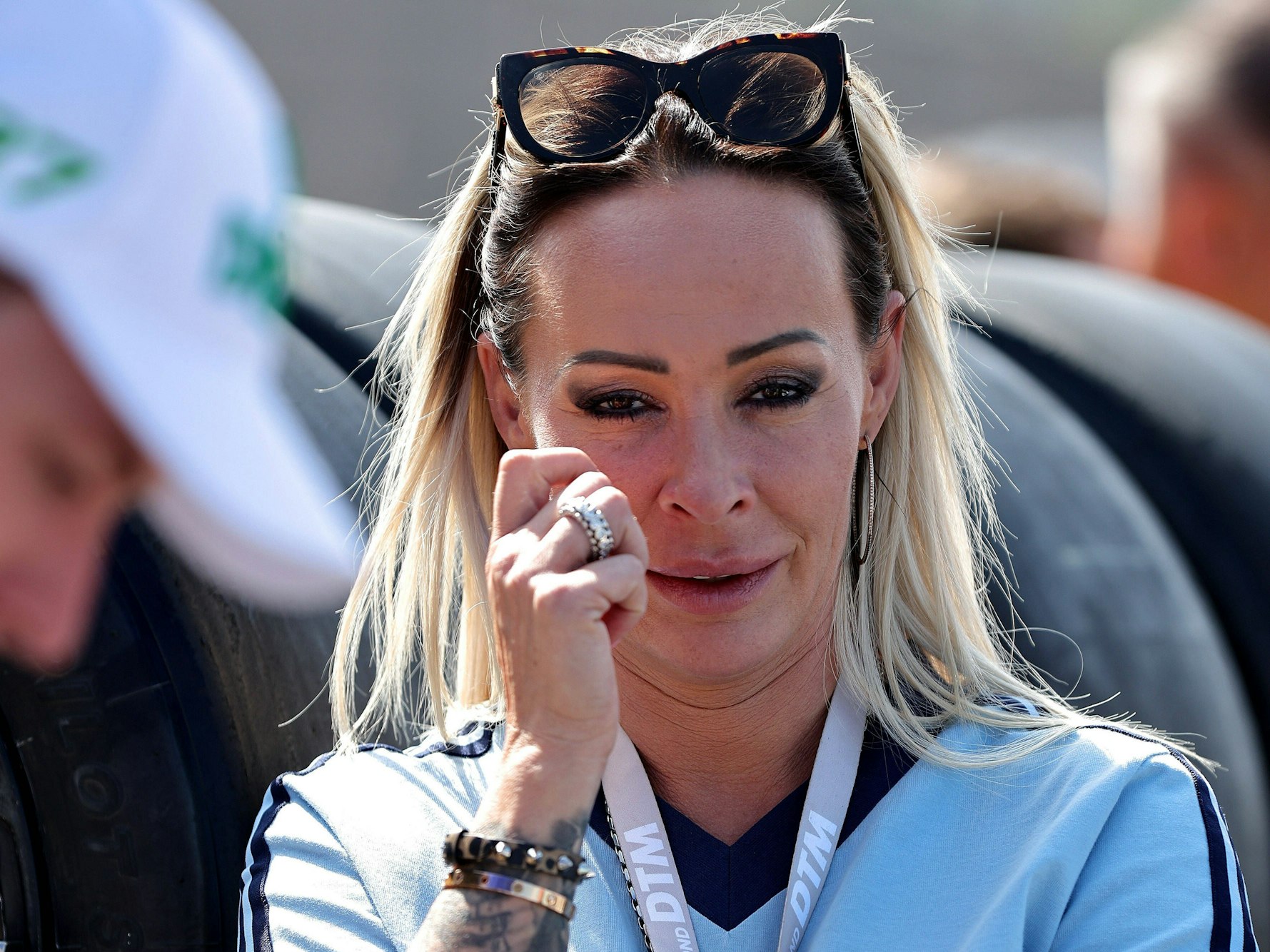 Cora Schumacher beim DTM-Lauf auf dem Nürburgring.