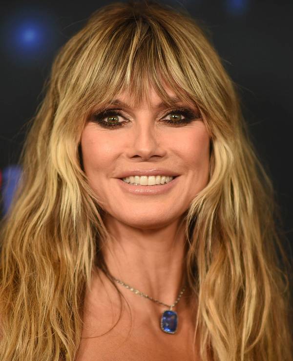 Heidi Klum kommt zur Live-Übertragung der 18. Staffel von „America's Got Talent“.